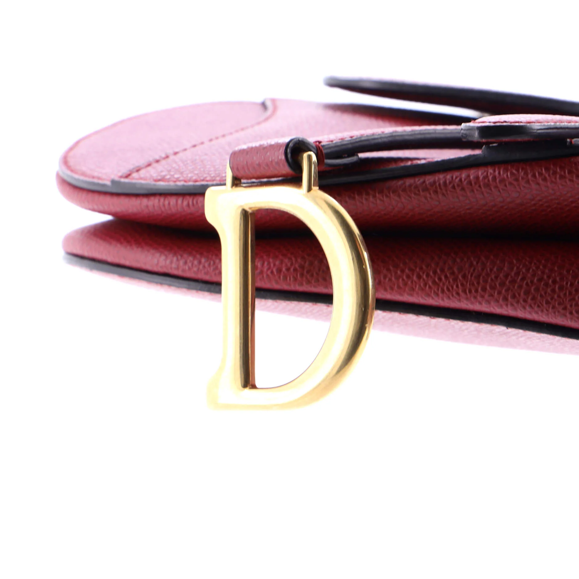 Saddle Handbag Leather Mini - Image 8
