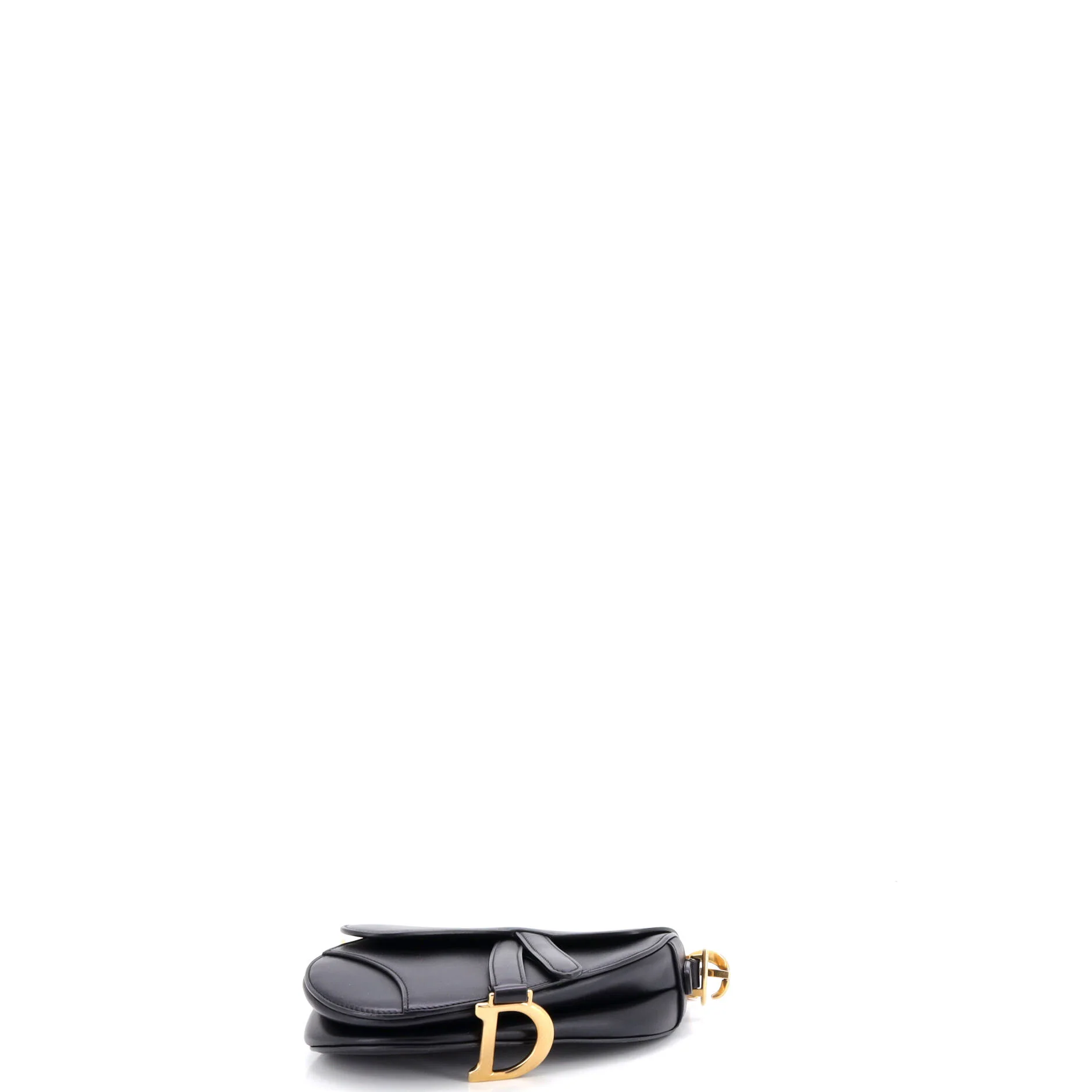 Saddle Handbag Leather Mini - Image 4