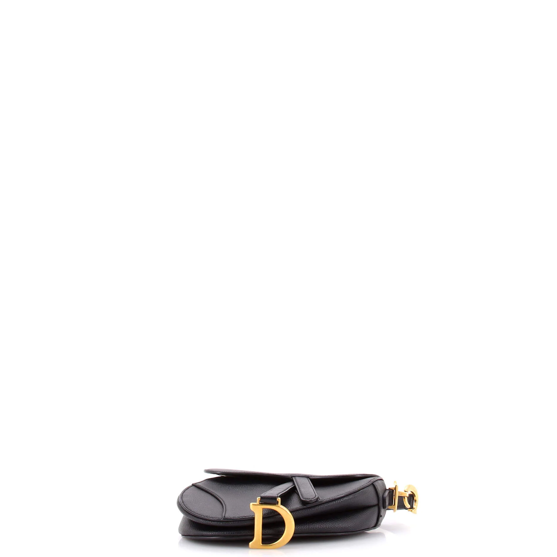Saddle Handbag Leather Mini - Image 4
