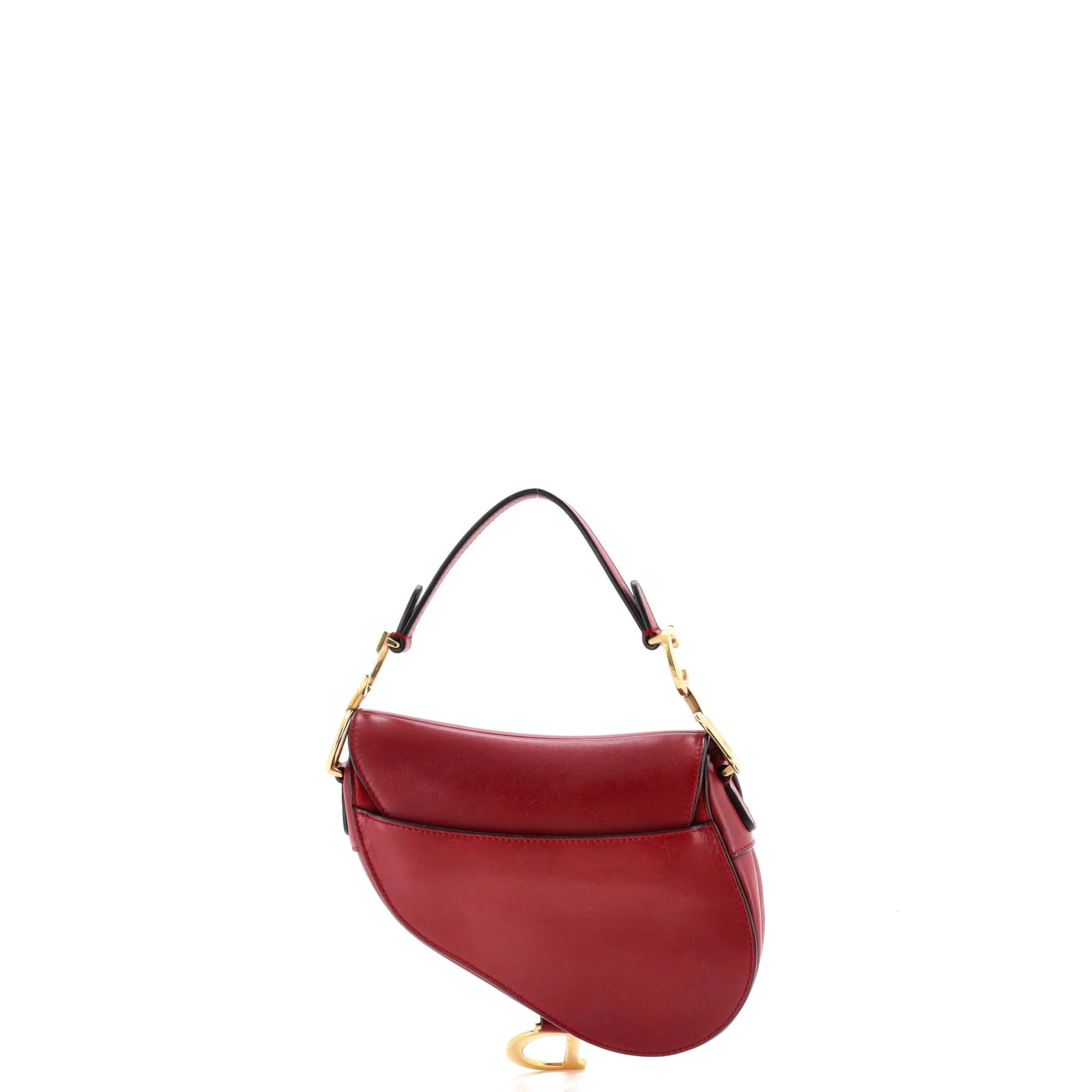 Saddle Handbag Leather Mini - Image 3