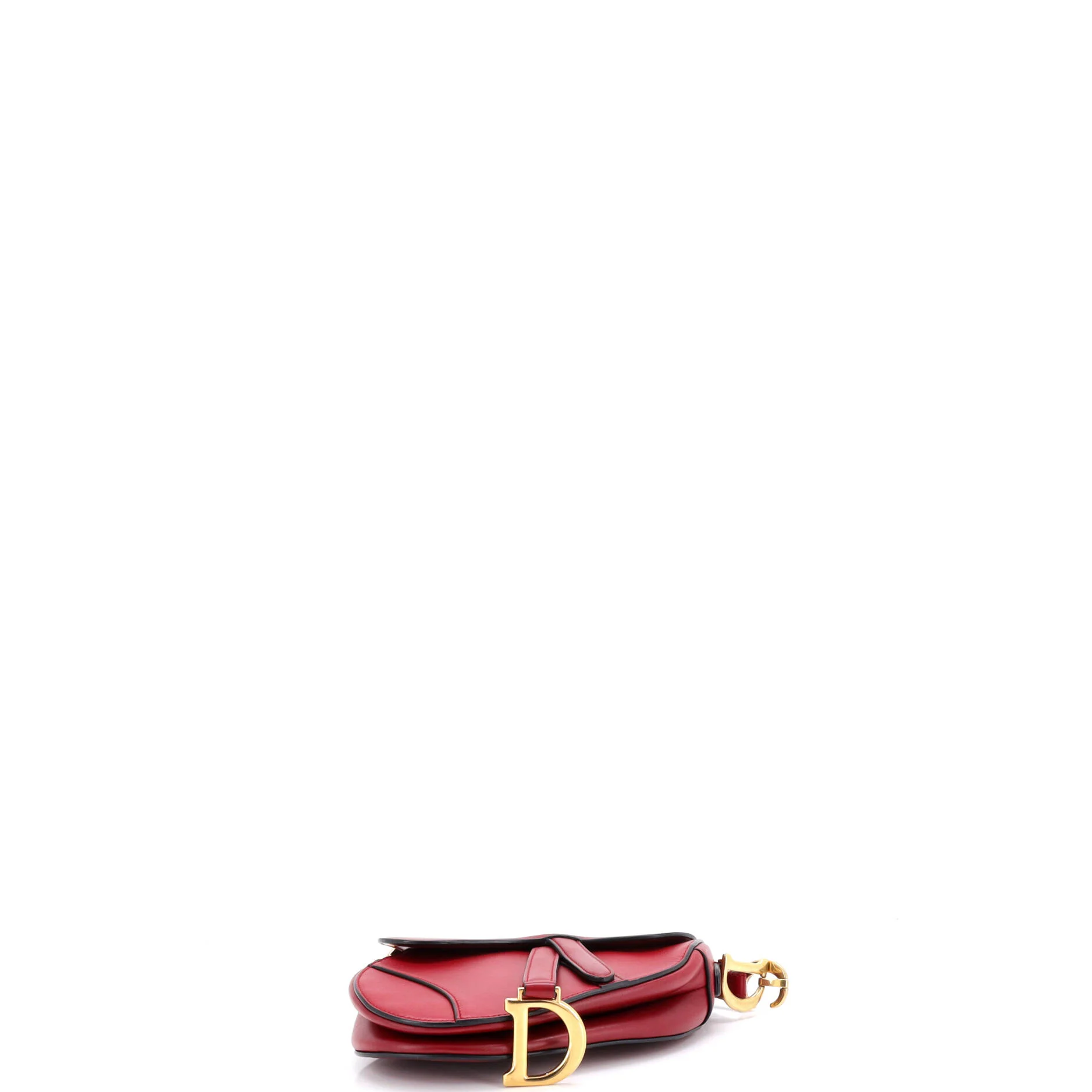 Saddle Handbag Leather Mini - Image 4