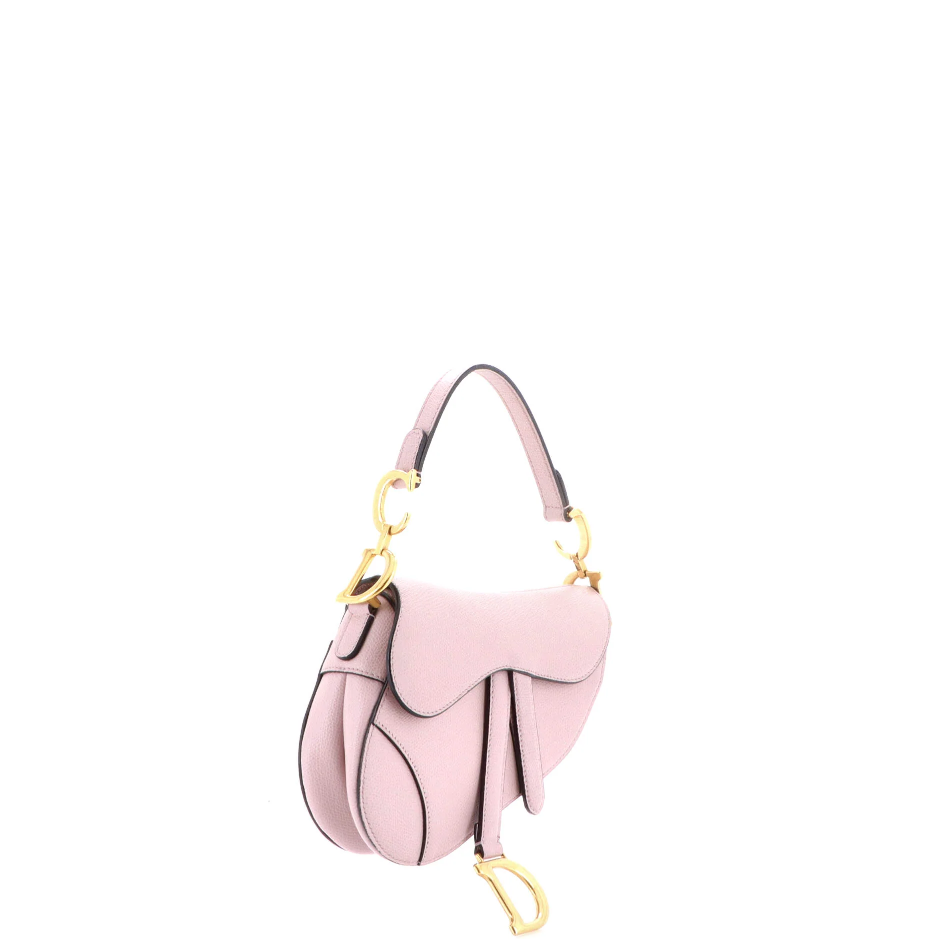 Saddle Handbag Leather Mini - Image 2