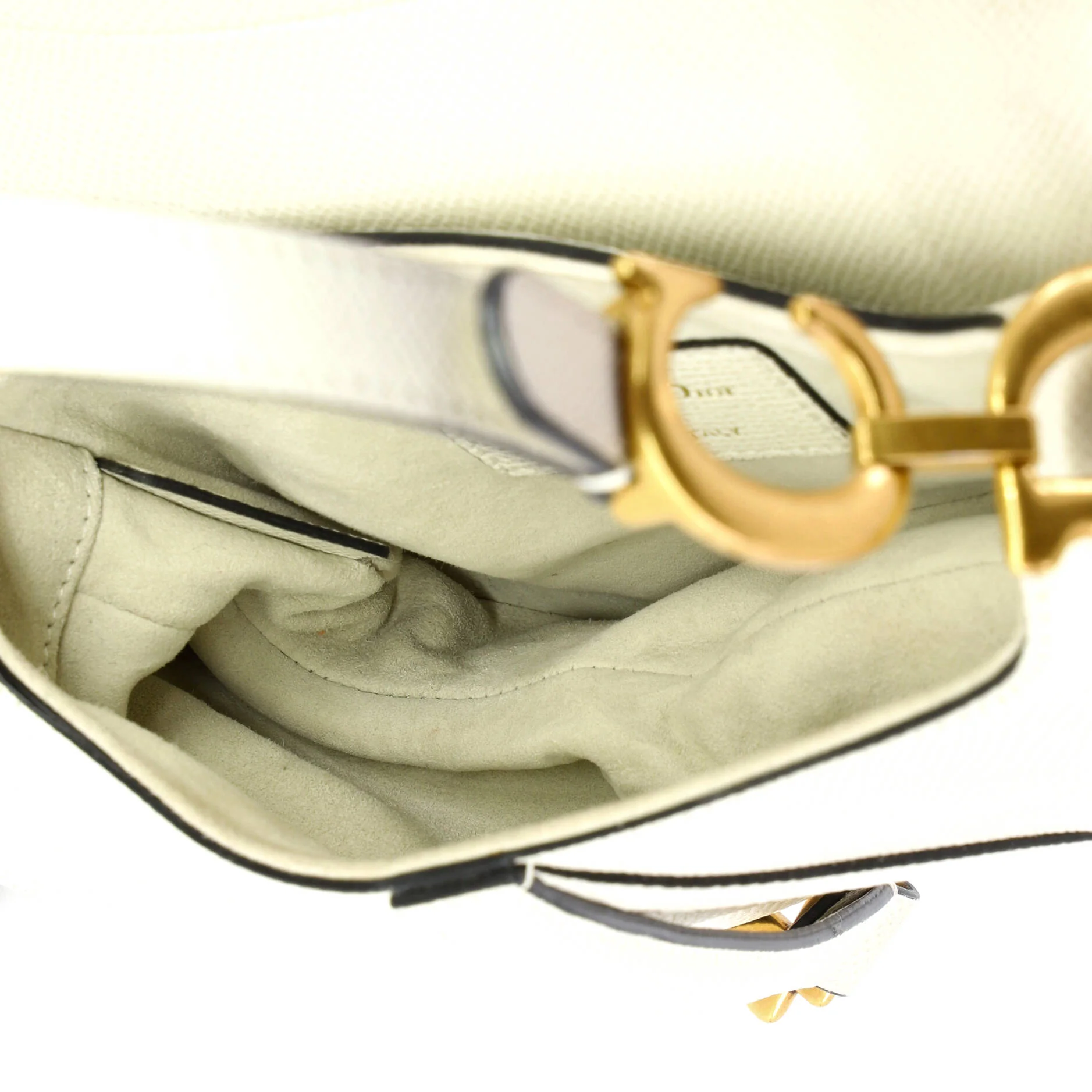 Saddle Handbag Leather Mini - Image 5