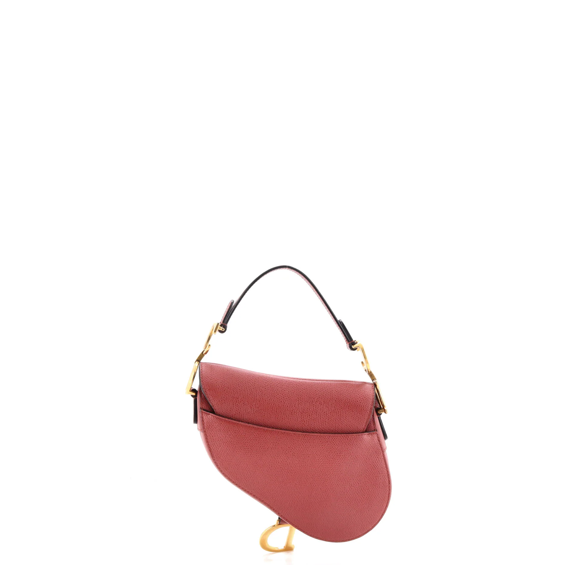 Saddle Handbag Leather Mini - Image 3