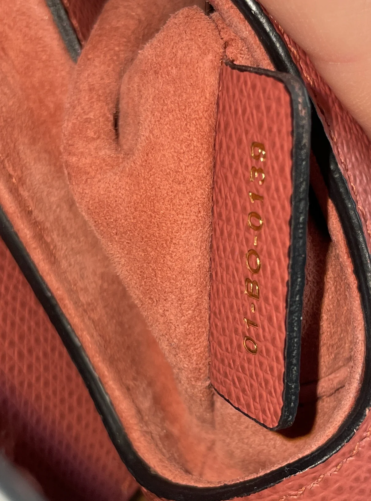 Saddle Handbag Leather Mini - Image 6