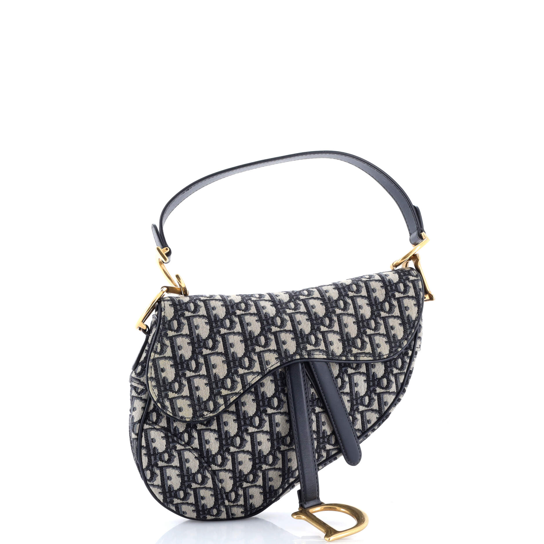 Saddle Handbag Oblique Canvas Medium - Image 2