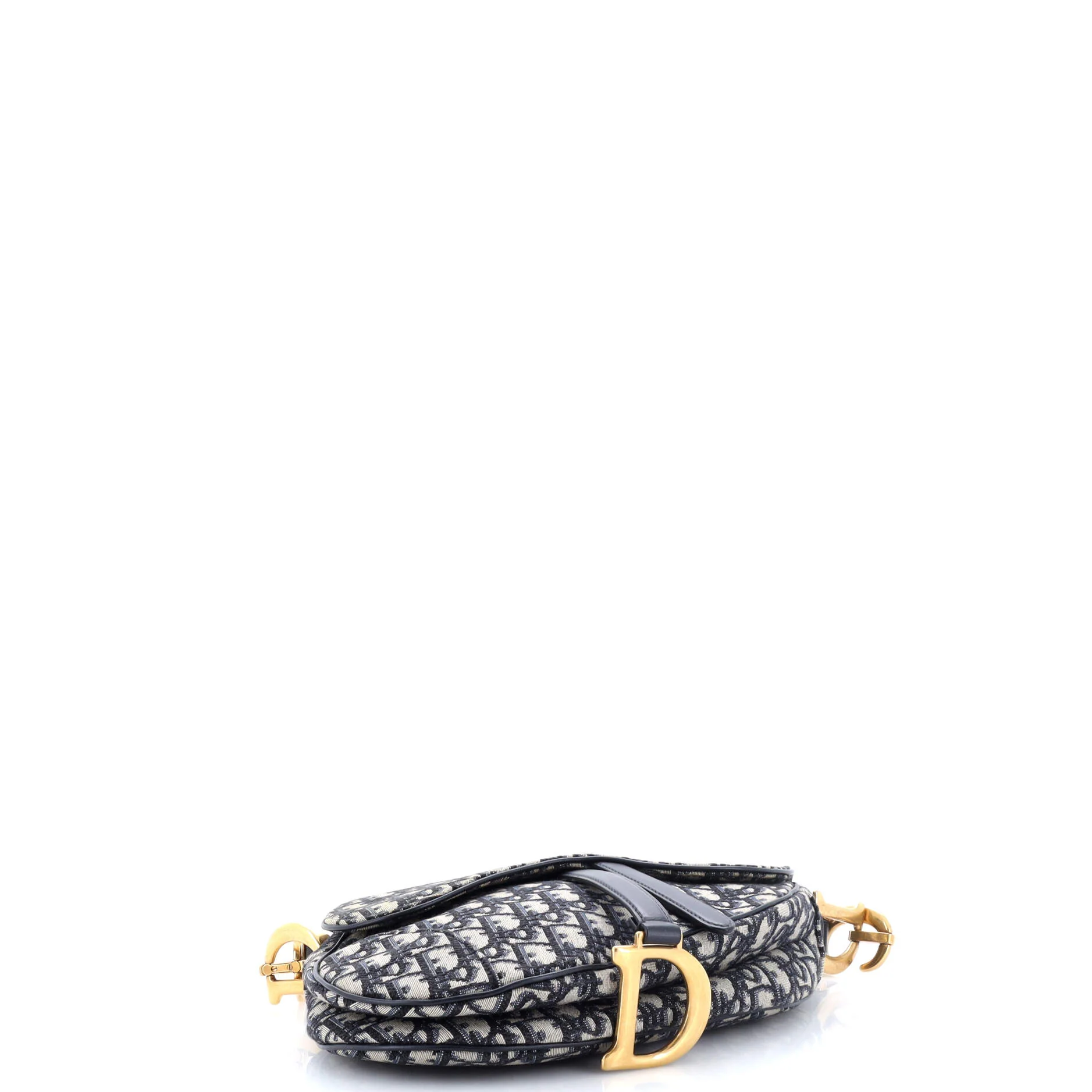 Saddle Handbag Oblique Canvas Medium - Image 4