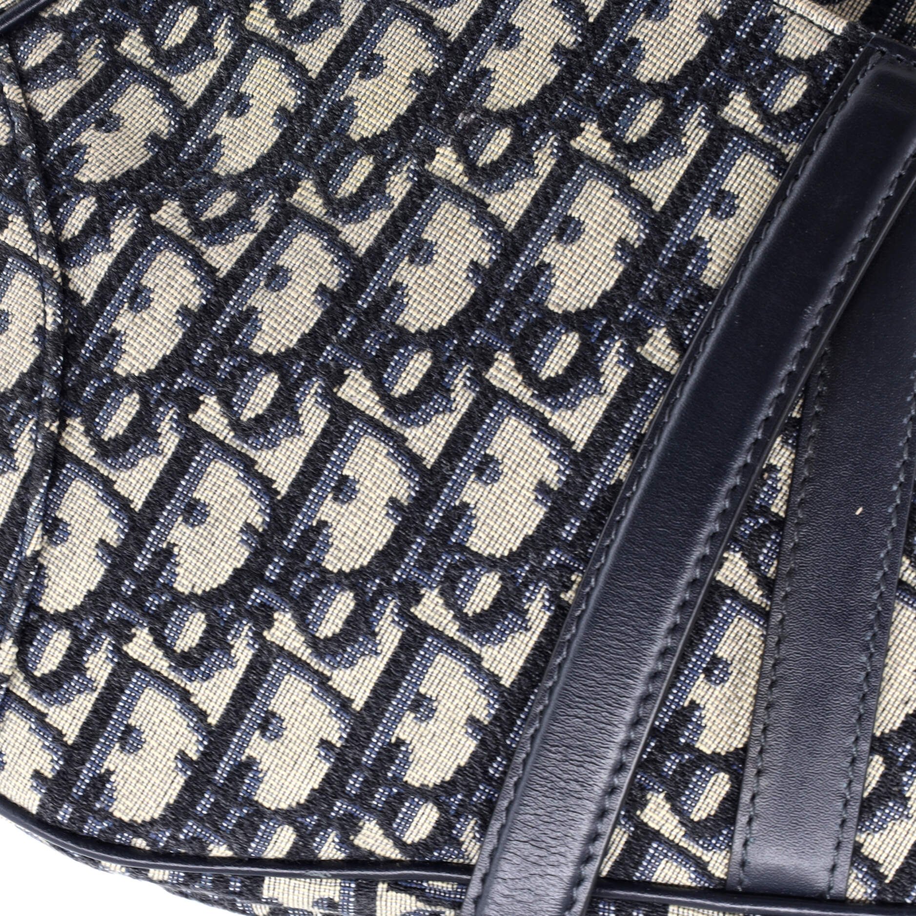 Saddle Handbag Oblique Canvas Medium - Image 7