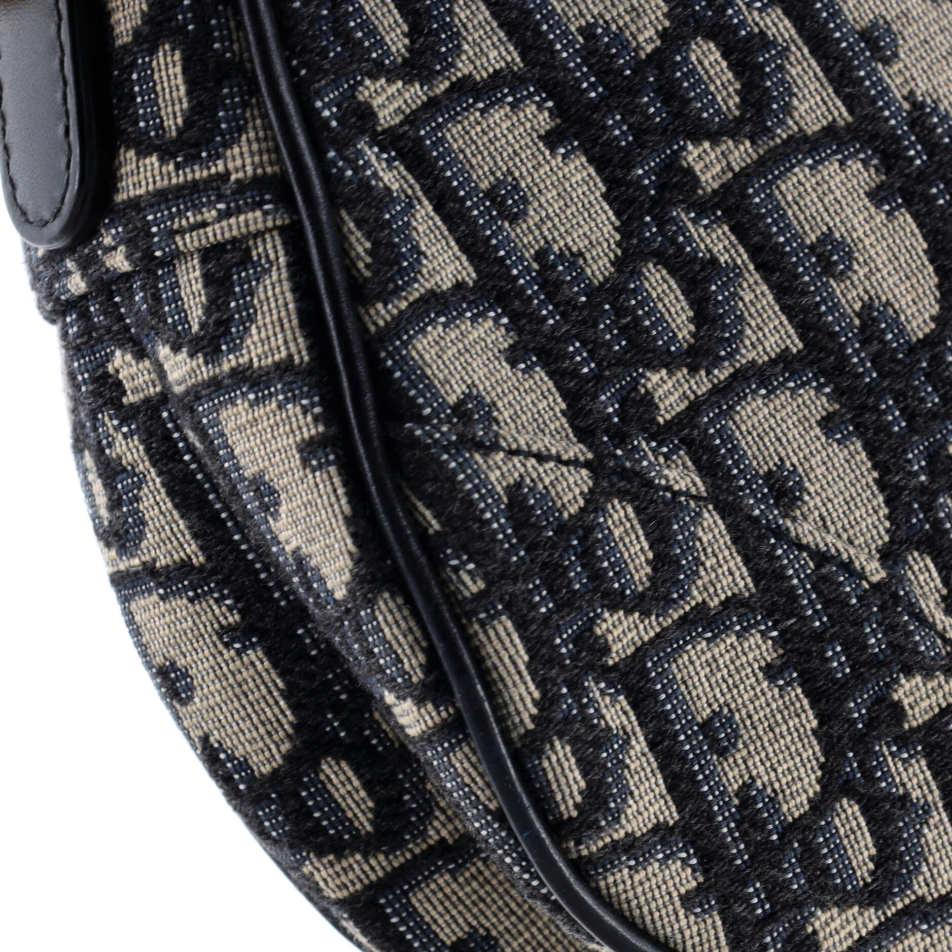 Saddle Handbag Oblique Canvas Mini - Image 5