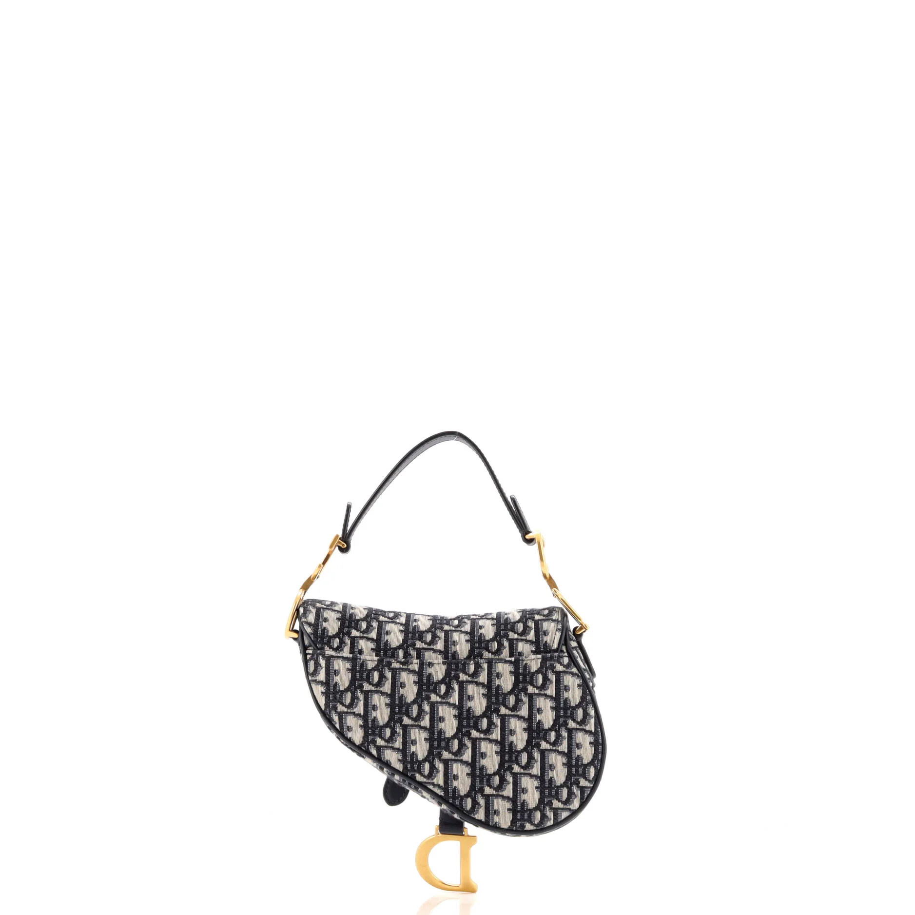 Saddle Handbag Oblique Canvas Mini - Image 3