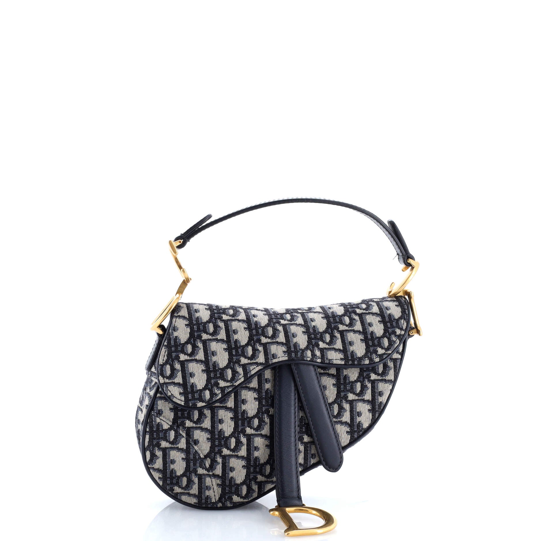 Saddle Handbag Oblique Canvas Mini - Image 2
