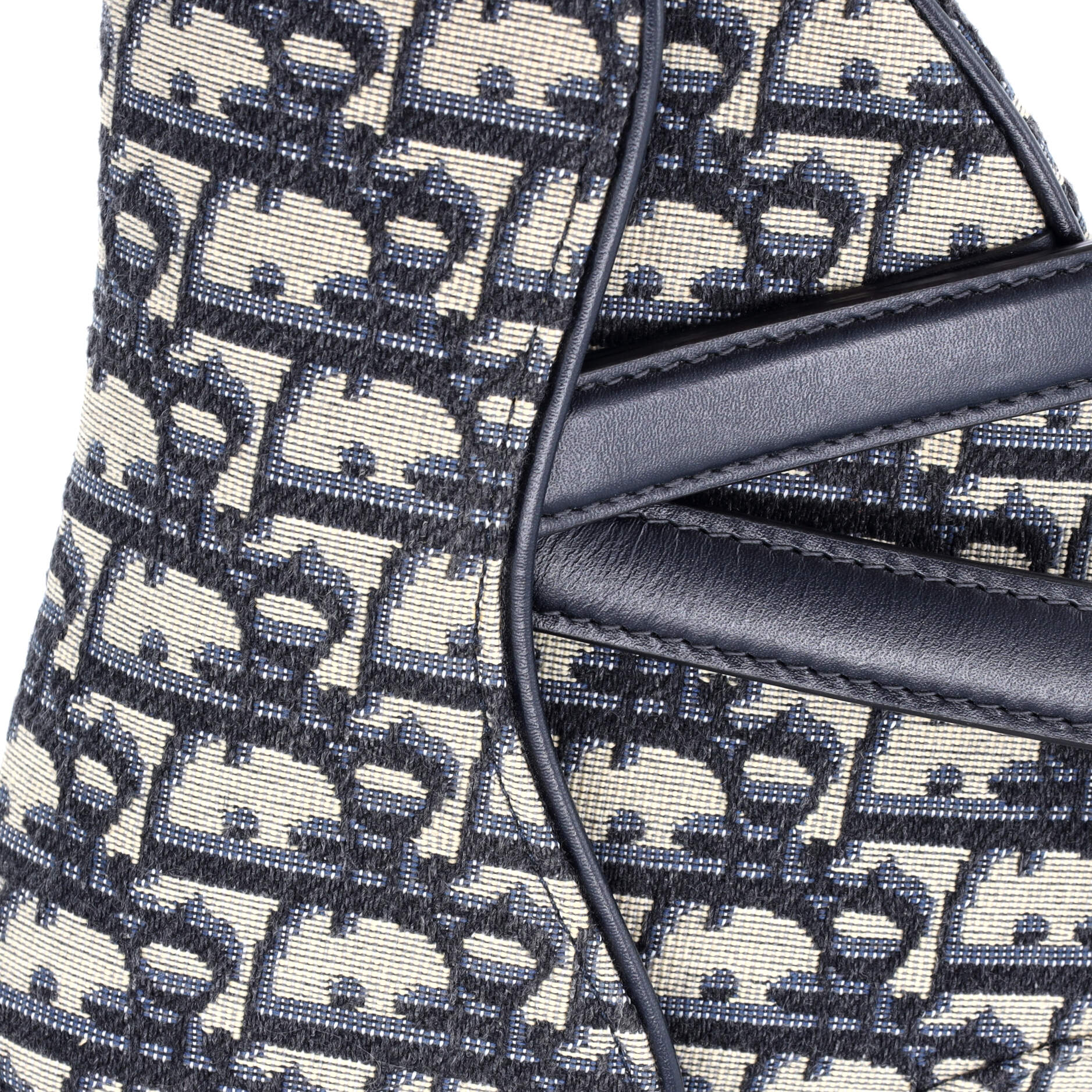 Saddle Handbag Oblique Canvas Mini - Image 7
