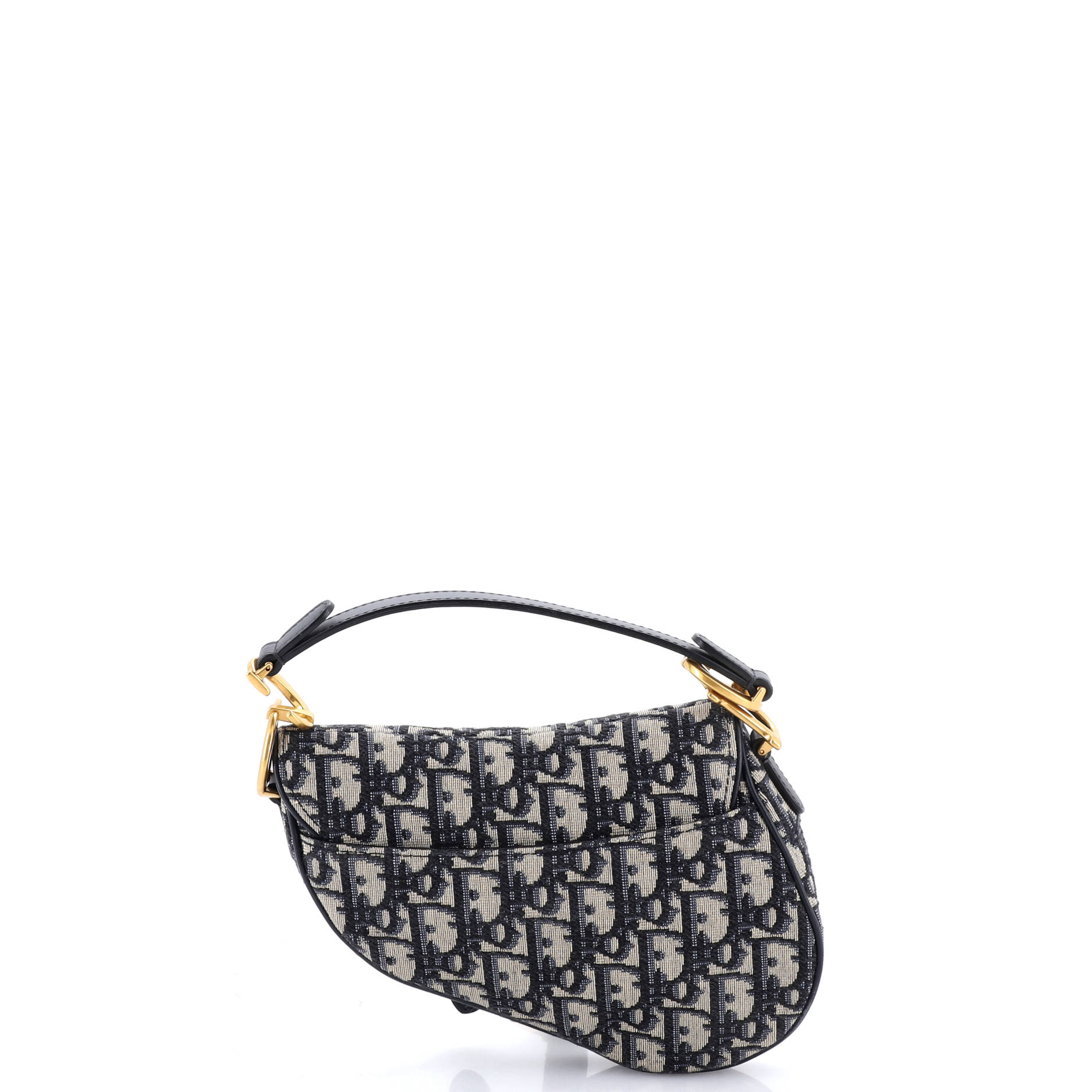 Saddle Handbag Oblique Canvas Mini - Image 3