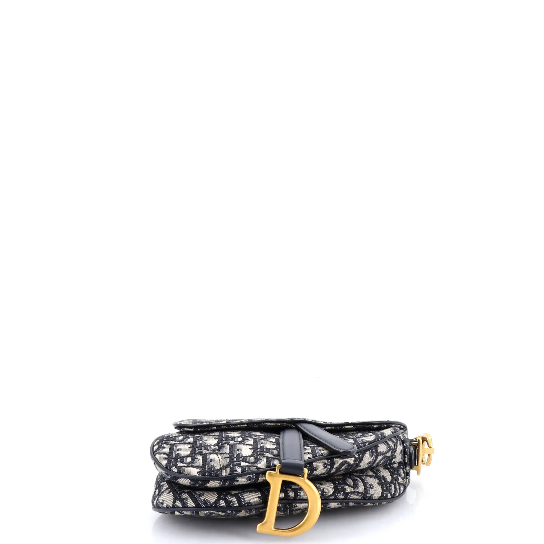 Saddle Handbag Oblique Canvas Mini - Image 4