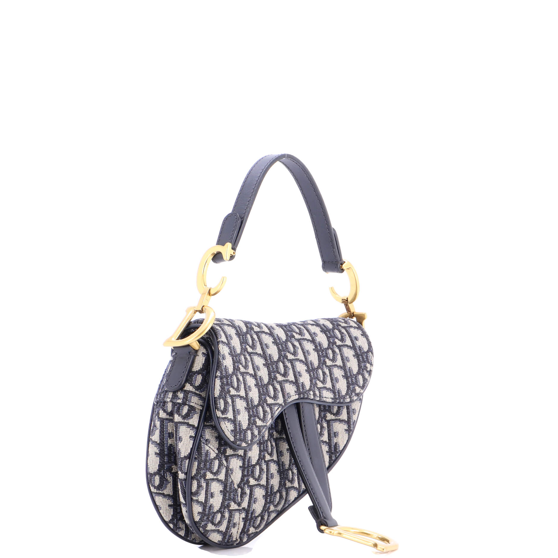 Saddle Handbag Oblique Canvas Mini - Image 2