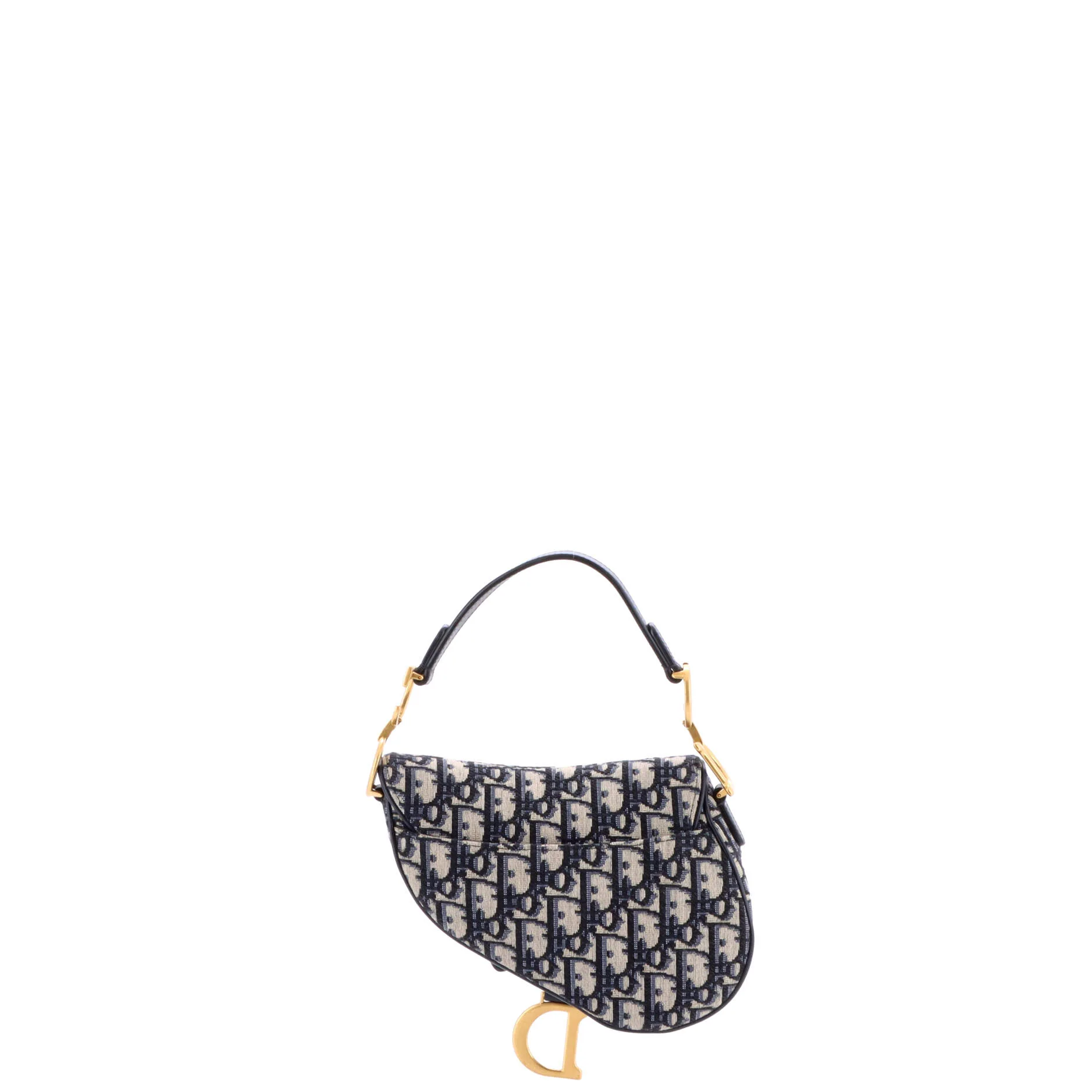 Saddle Handbag Oblique Canvas Mini - Image 3