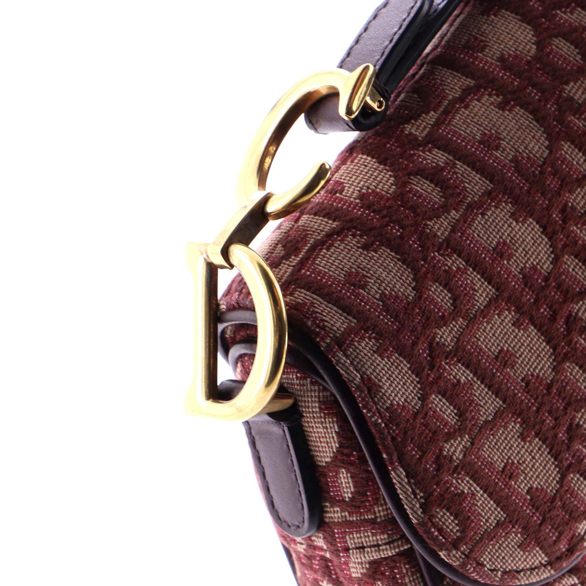 Saddle Handbag Oblique Canvas Mini - Image 7
