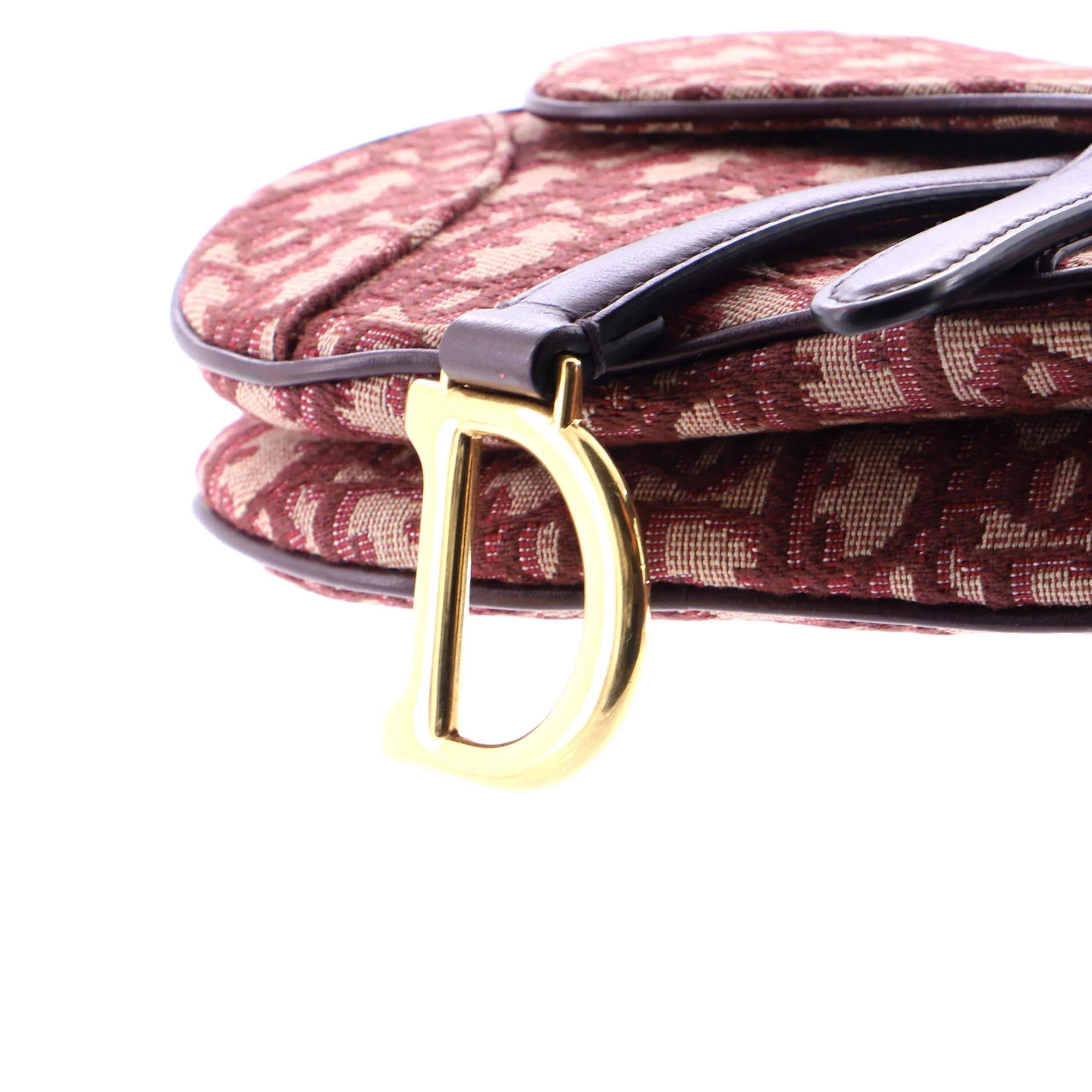 Saddle Handbag Oblique Canvas Mini - Image 8