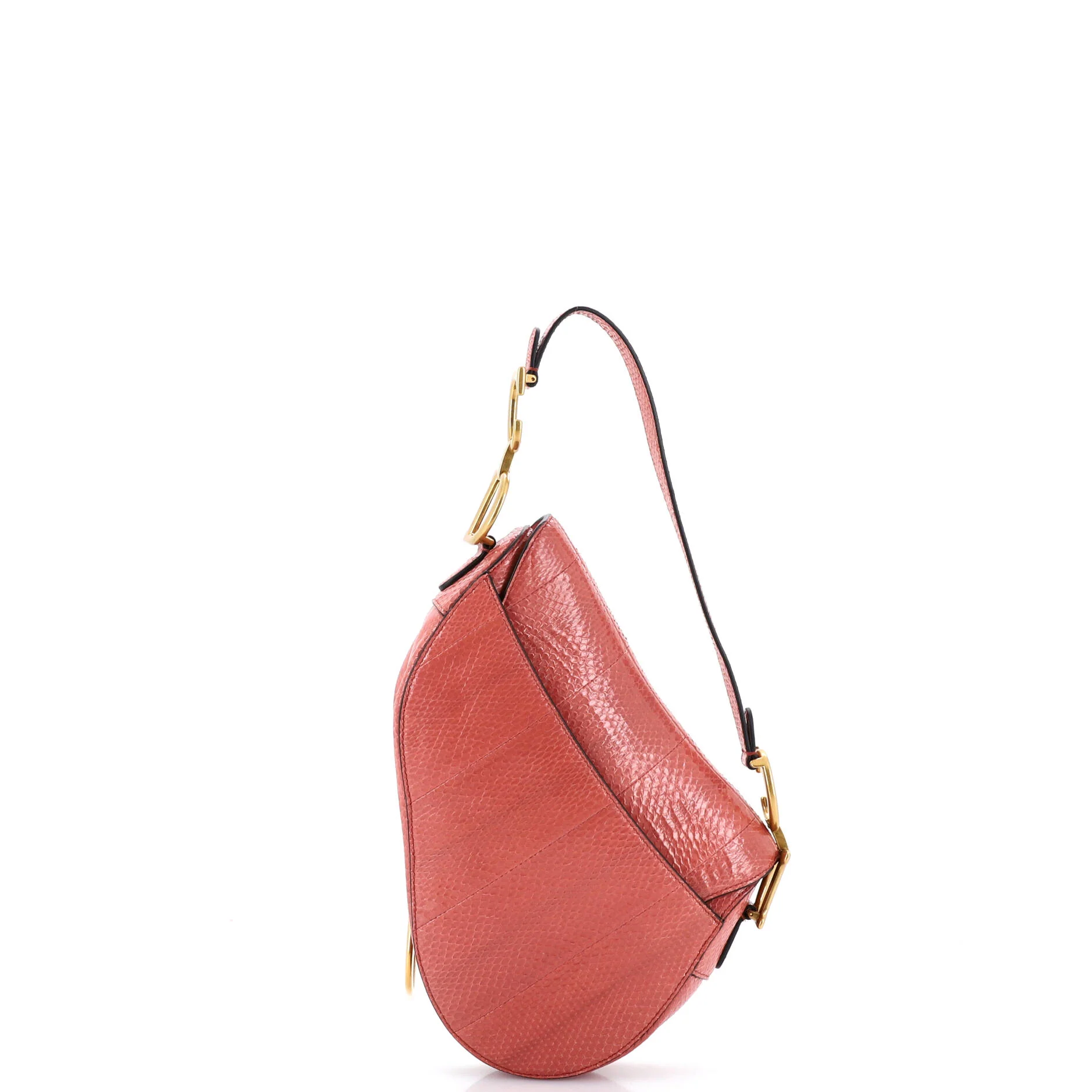 Saddle Handbag Python Medium - Image 3