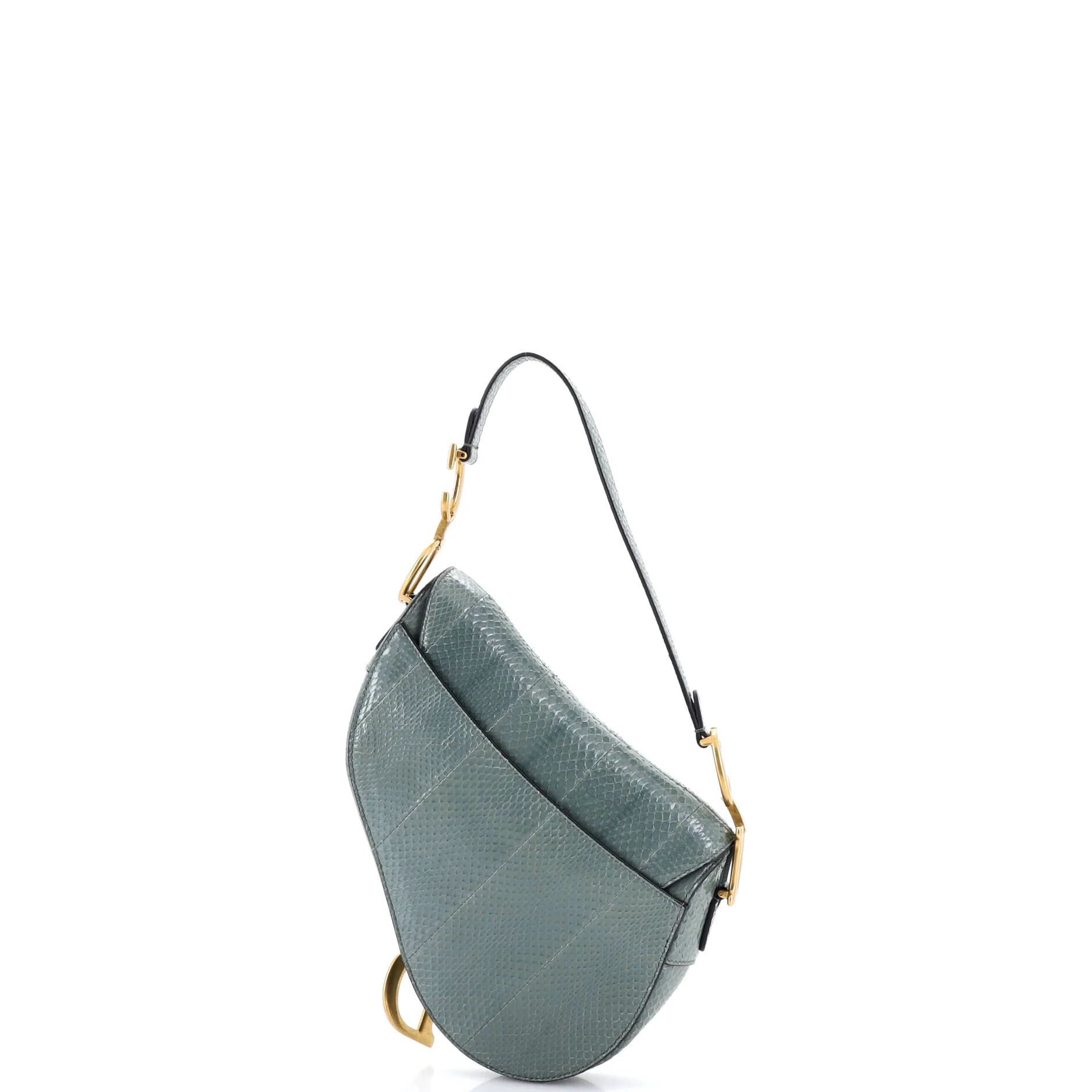 Saddle Handbag Python Medium - Image 3