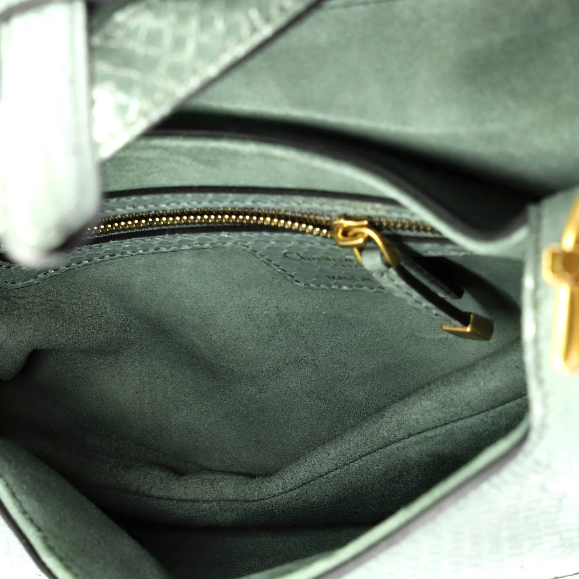 Saddle Handbag Python Medium - Image 5