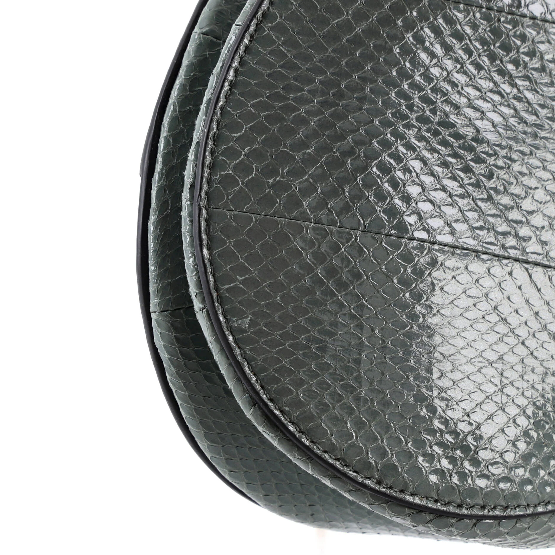 Saddle Handbag Python Medium - Image 6