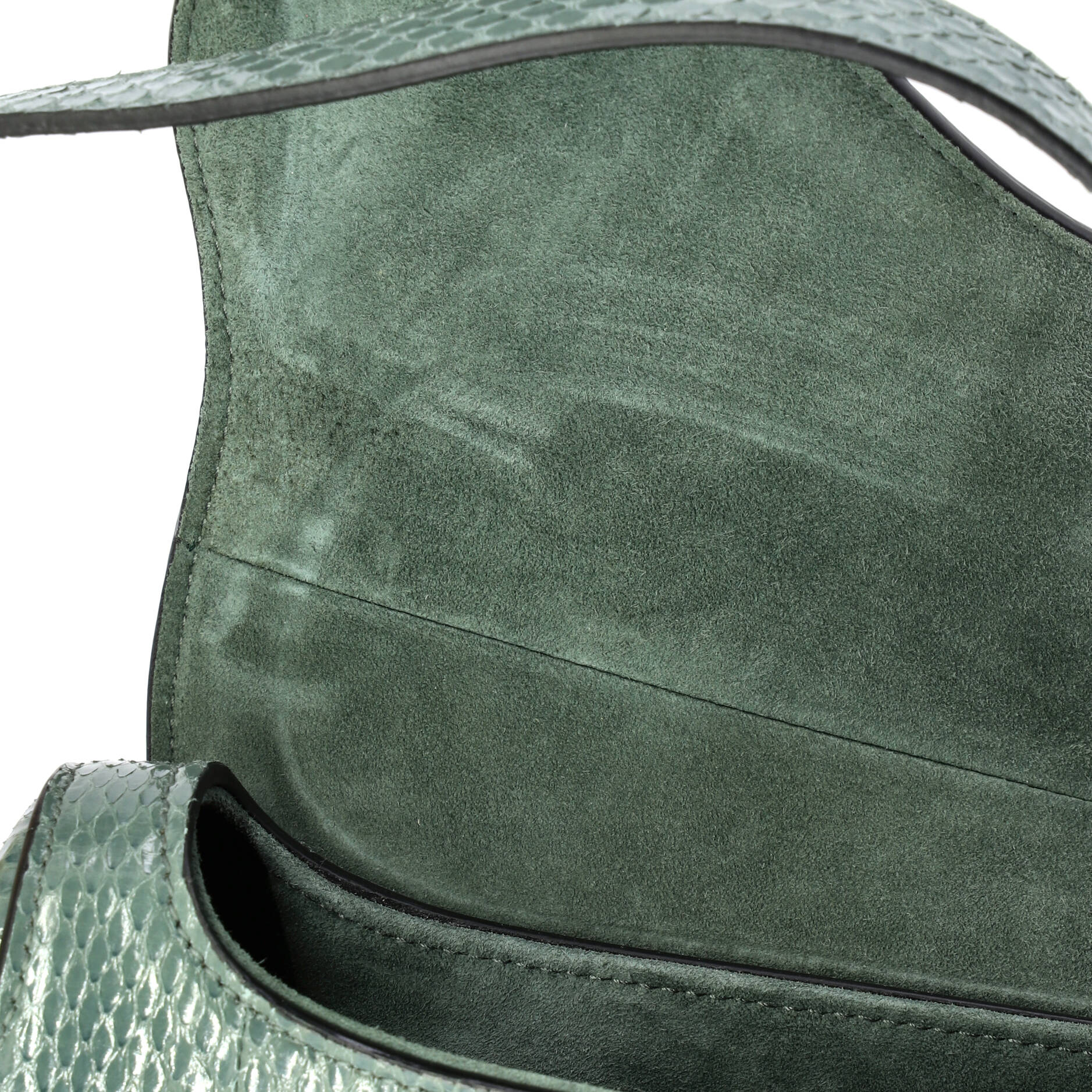 Saddle Handbag Python Medium - Image 6