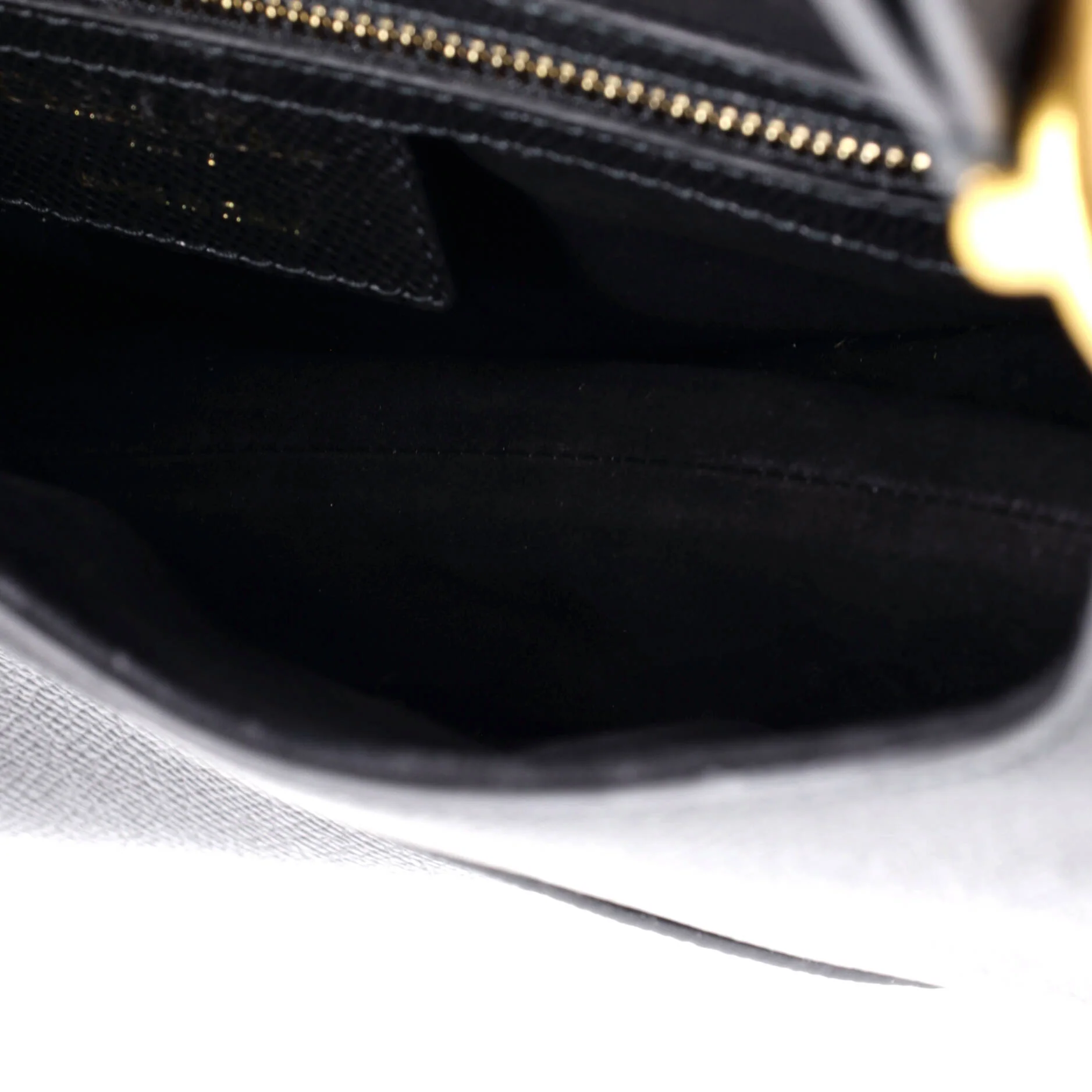 Saddle Handbag with Strap Leather Medium - Image 5