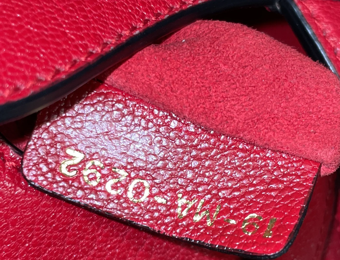 Saddle Handbag with Strap Leather Micro - Image 6