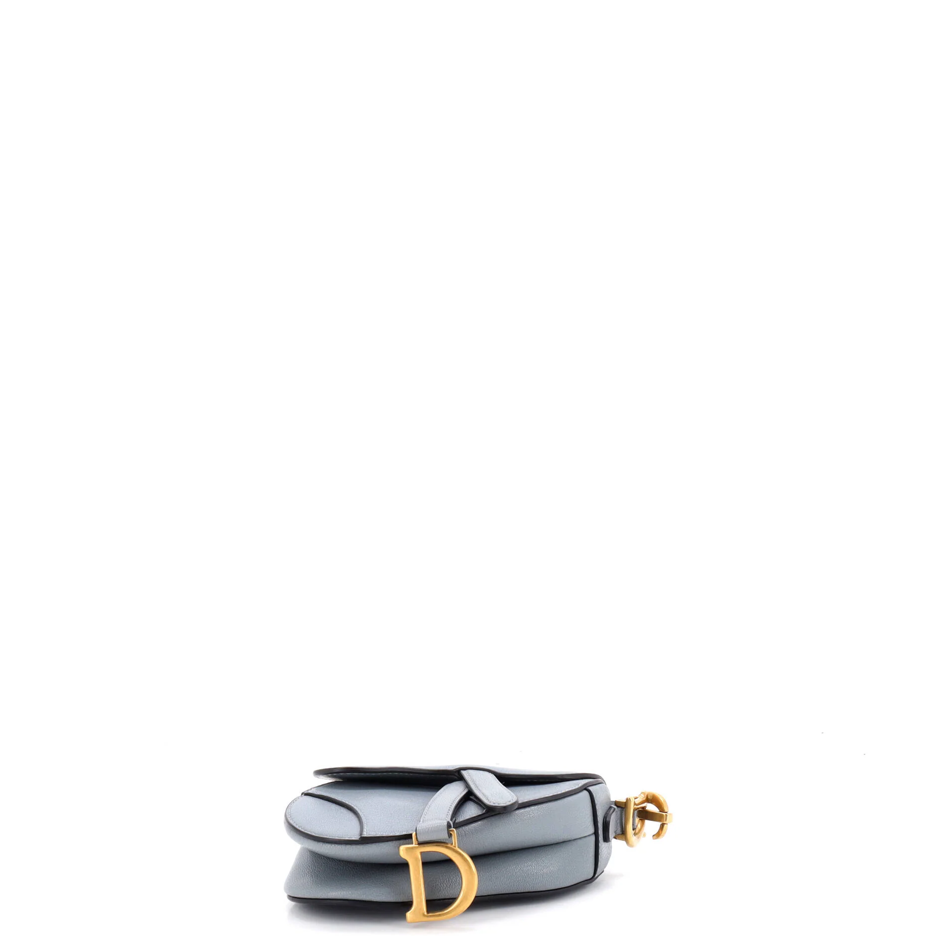 Saddle Handbag with Strap Leather Micro - Image 4