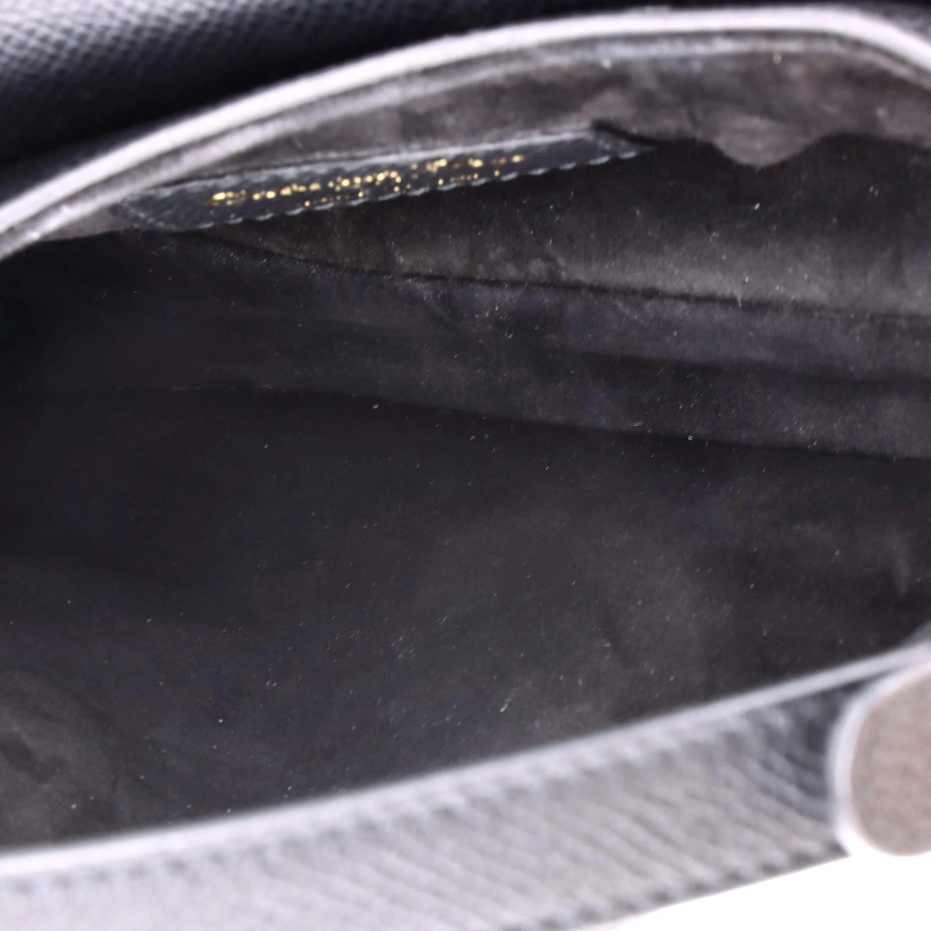 Saddle Handbag with Strap Leather Mini - Image 5