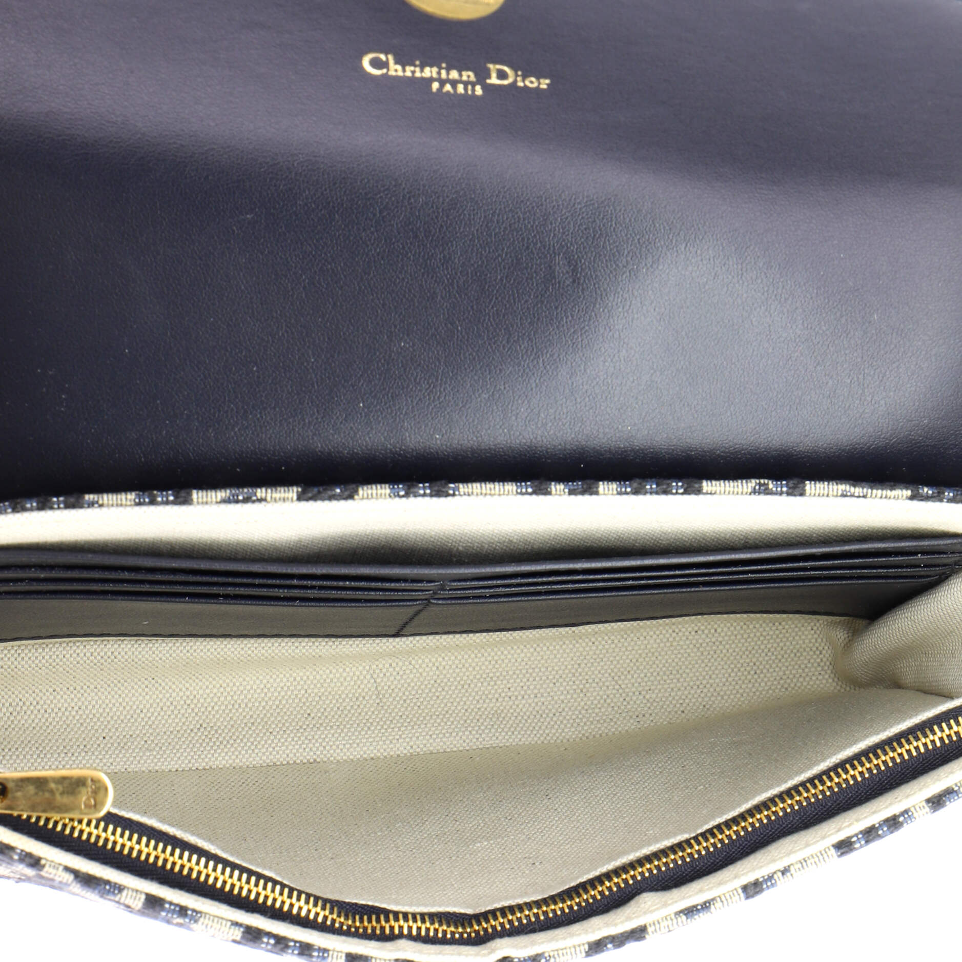 Saddle Pouch Wallet on Chain Oblique Canvas - Image 5