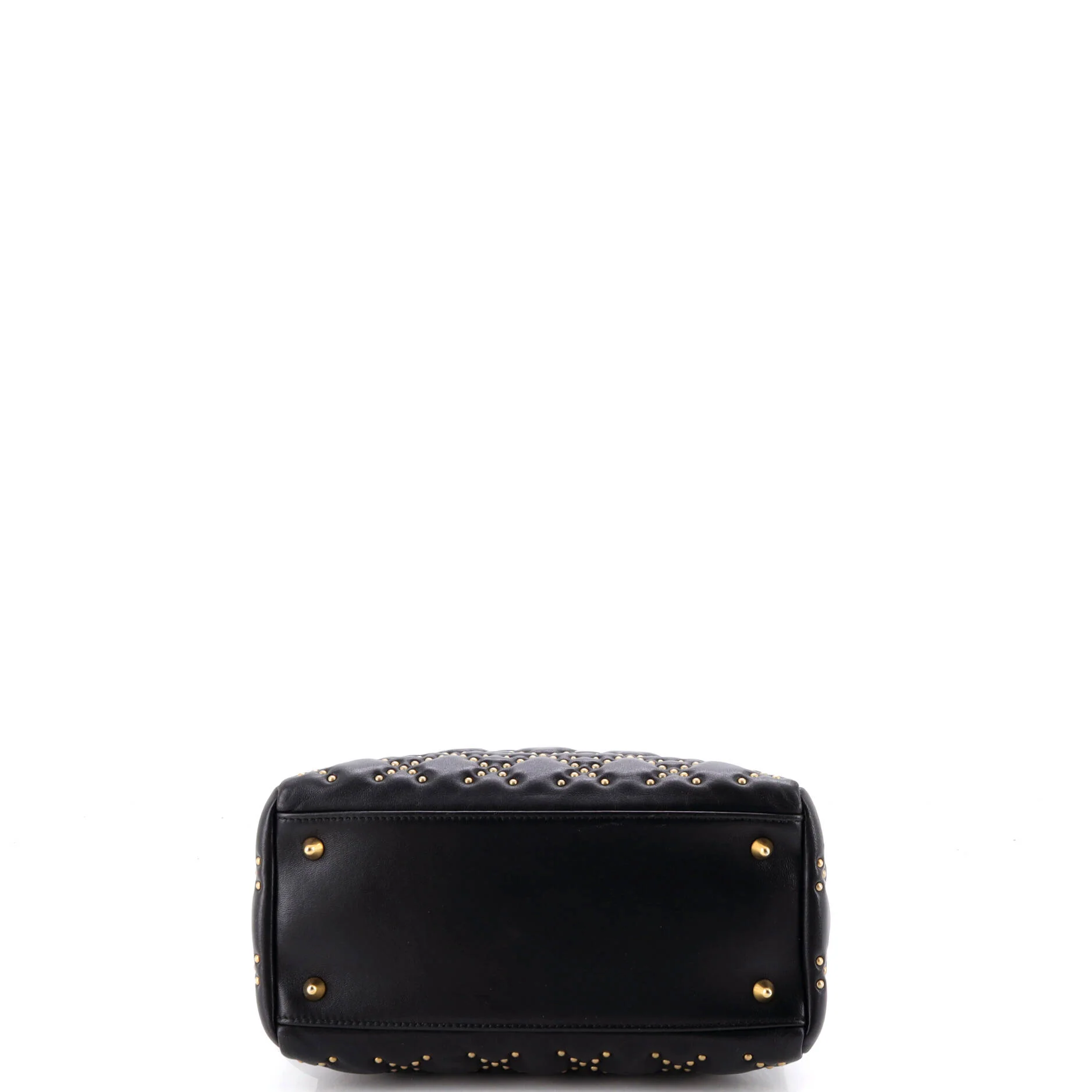 Supple Lady Dior Bag Cannage Studded Lambskin Medium - Image 4
