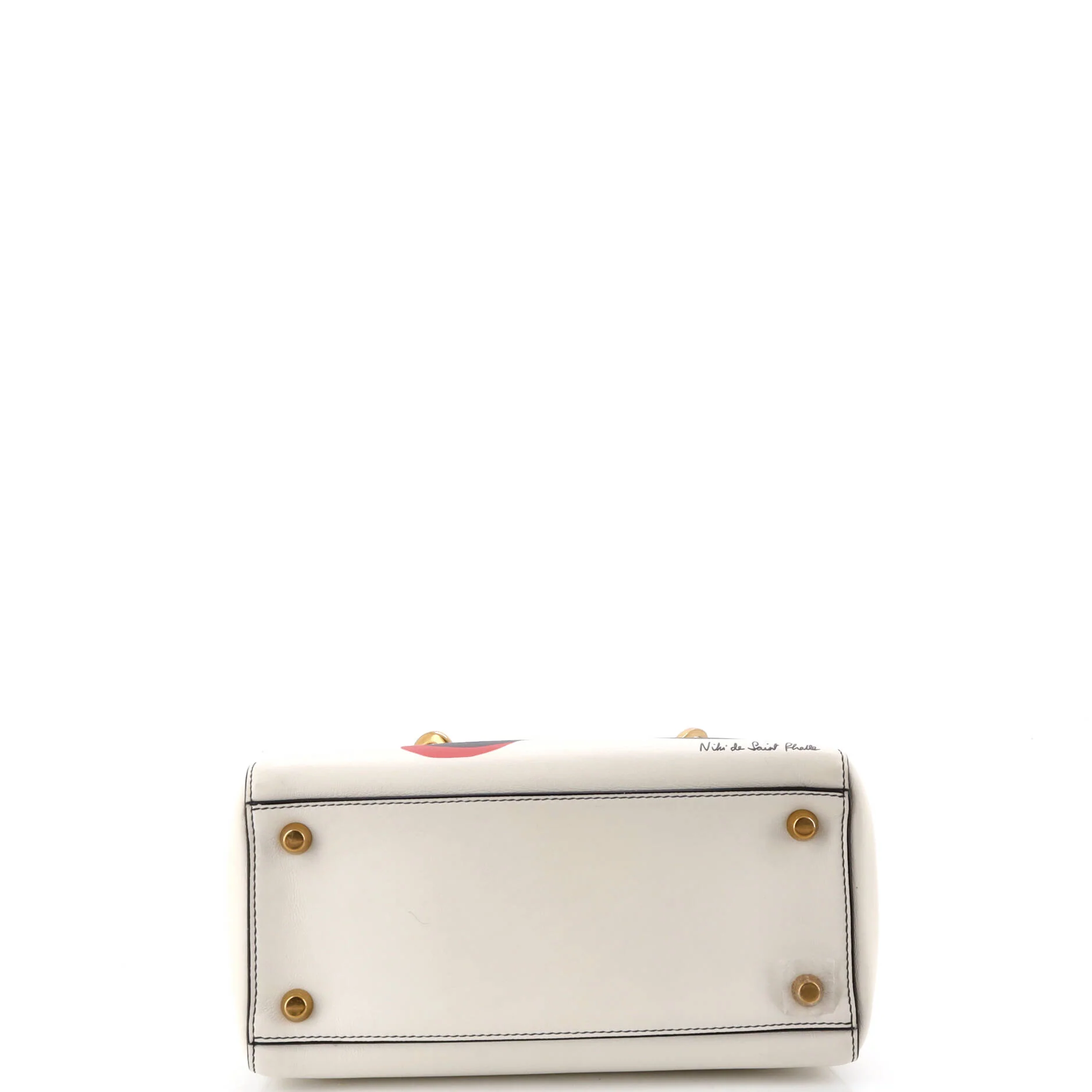 Supple Lady Dior Bag Limited Edition Niki de Saint Phalle Printed Leather Medium - Image 4