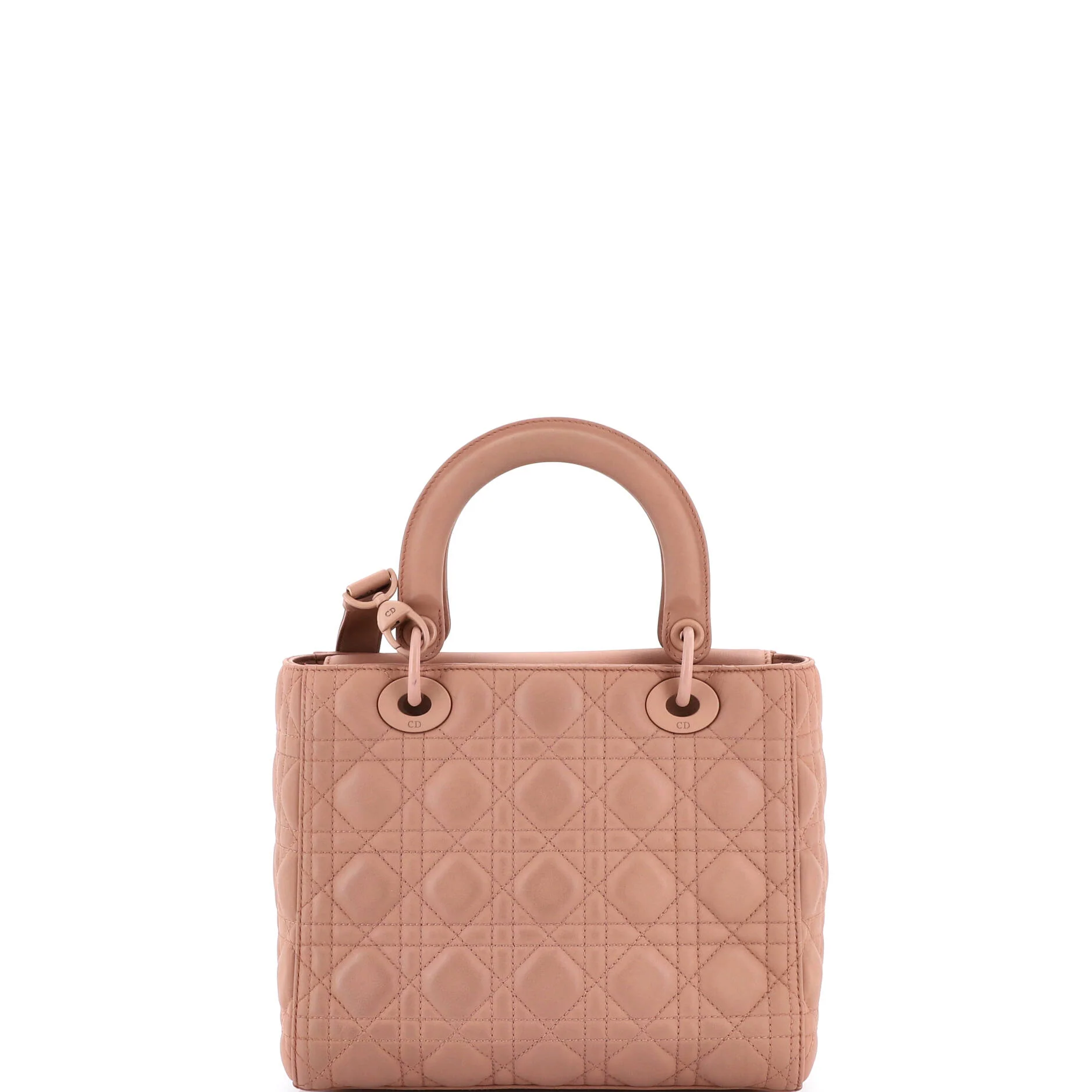 Ultra Matte Lady Dior Bag Cannage Quilt Calfskin Medium - Image 3