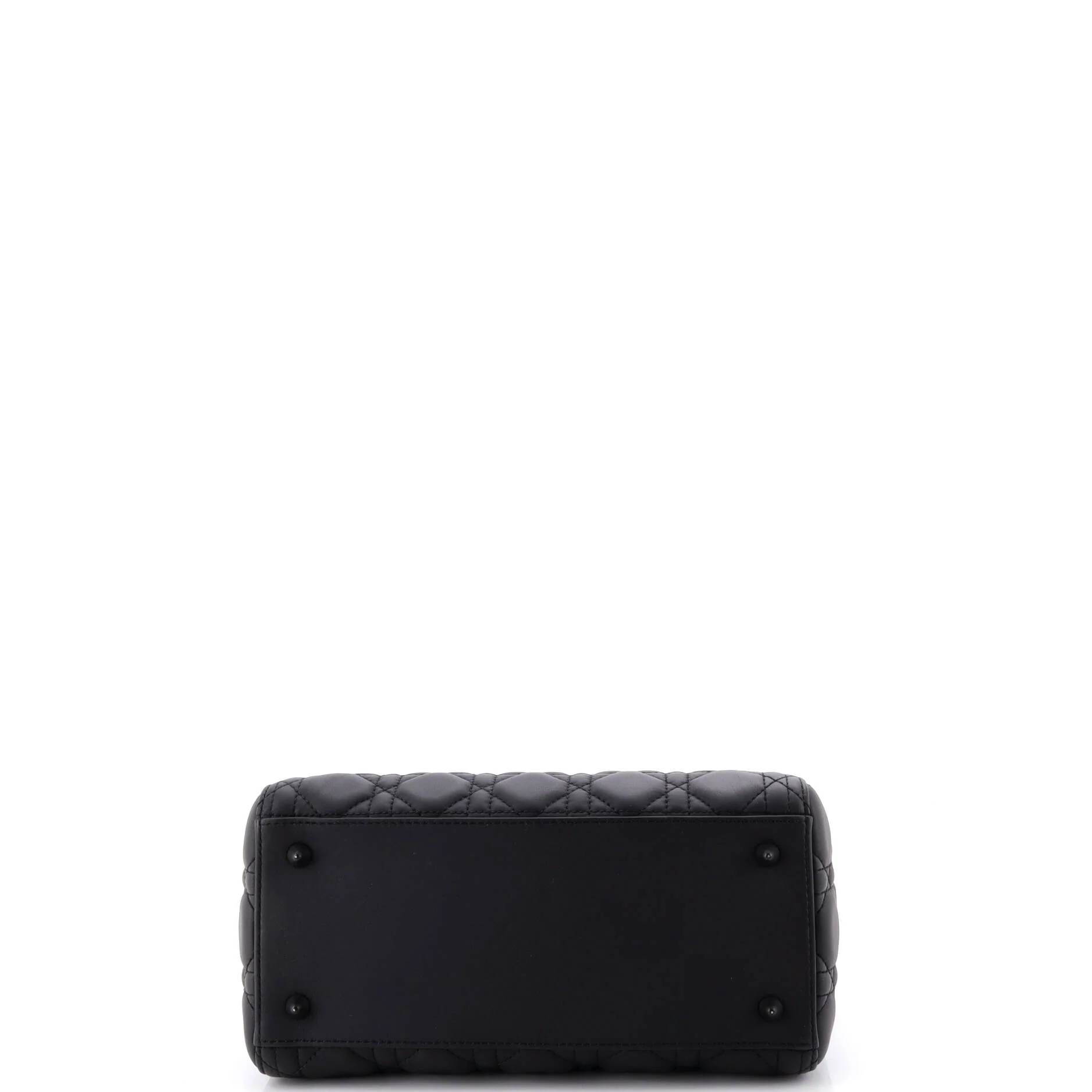 Ultra Matte Lady Dior Bag Cannage Quilt Calfskin Medium - Image 4