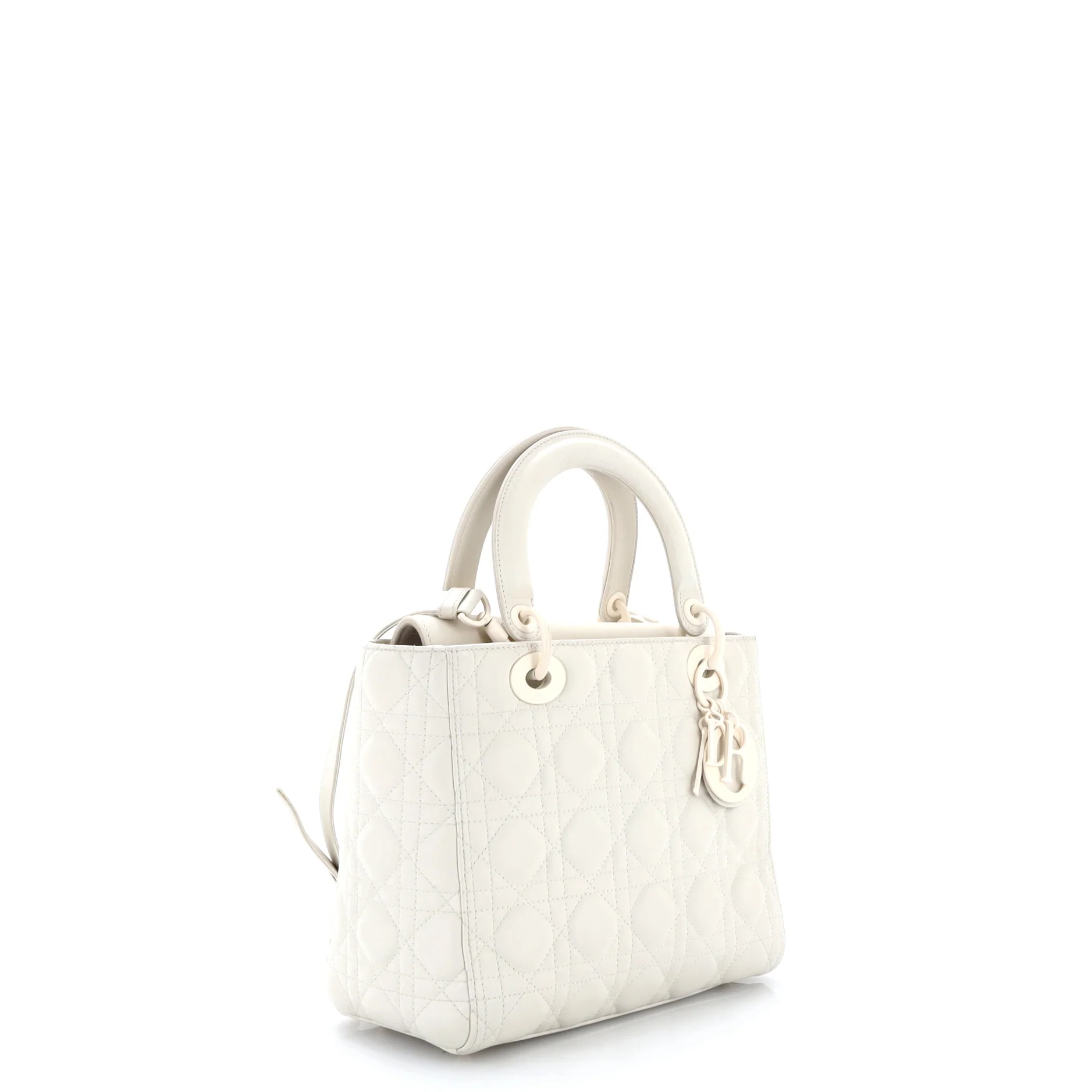 Ultra Matte Lady Dior Bag Cannage Quilt Calfskin Medium - Image 2