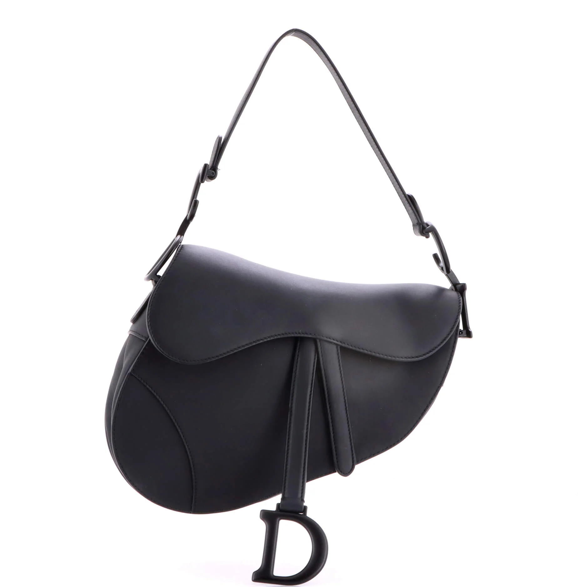 Ultra Matte Saddle Handbag Leather Medium