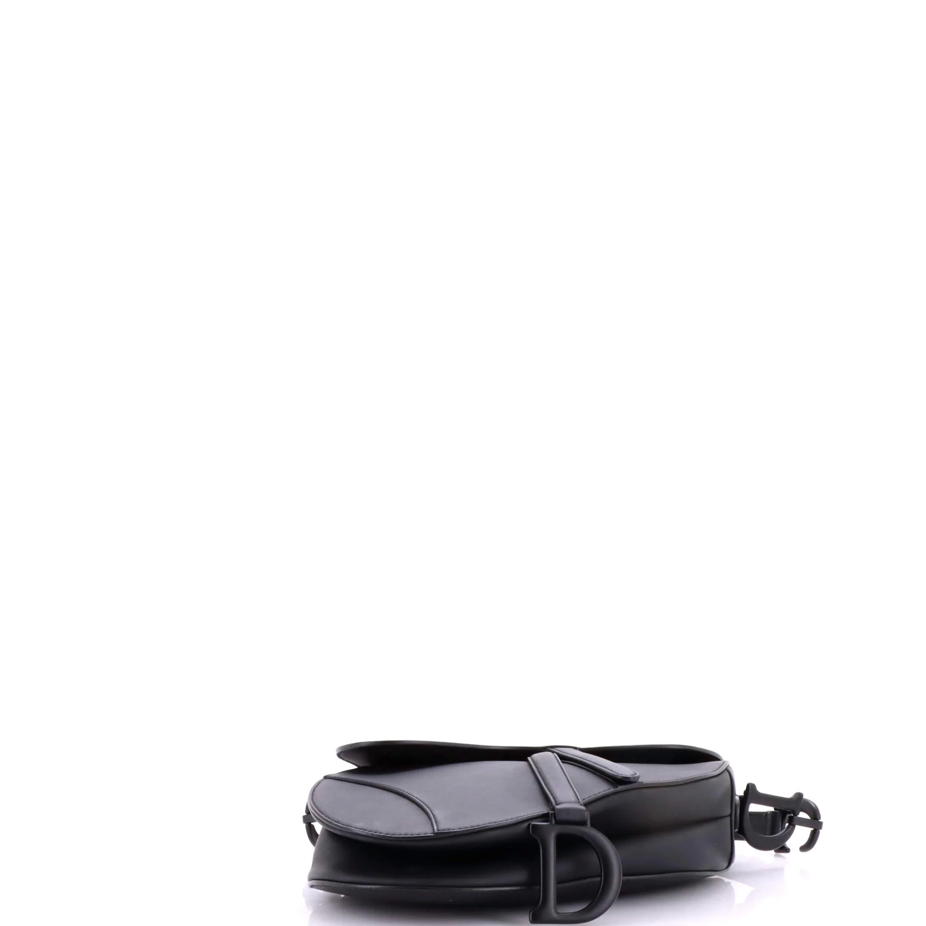 Ultra Matte Saddle Handbag Leather Medium - Image 4