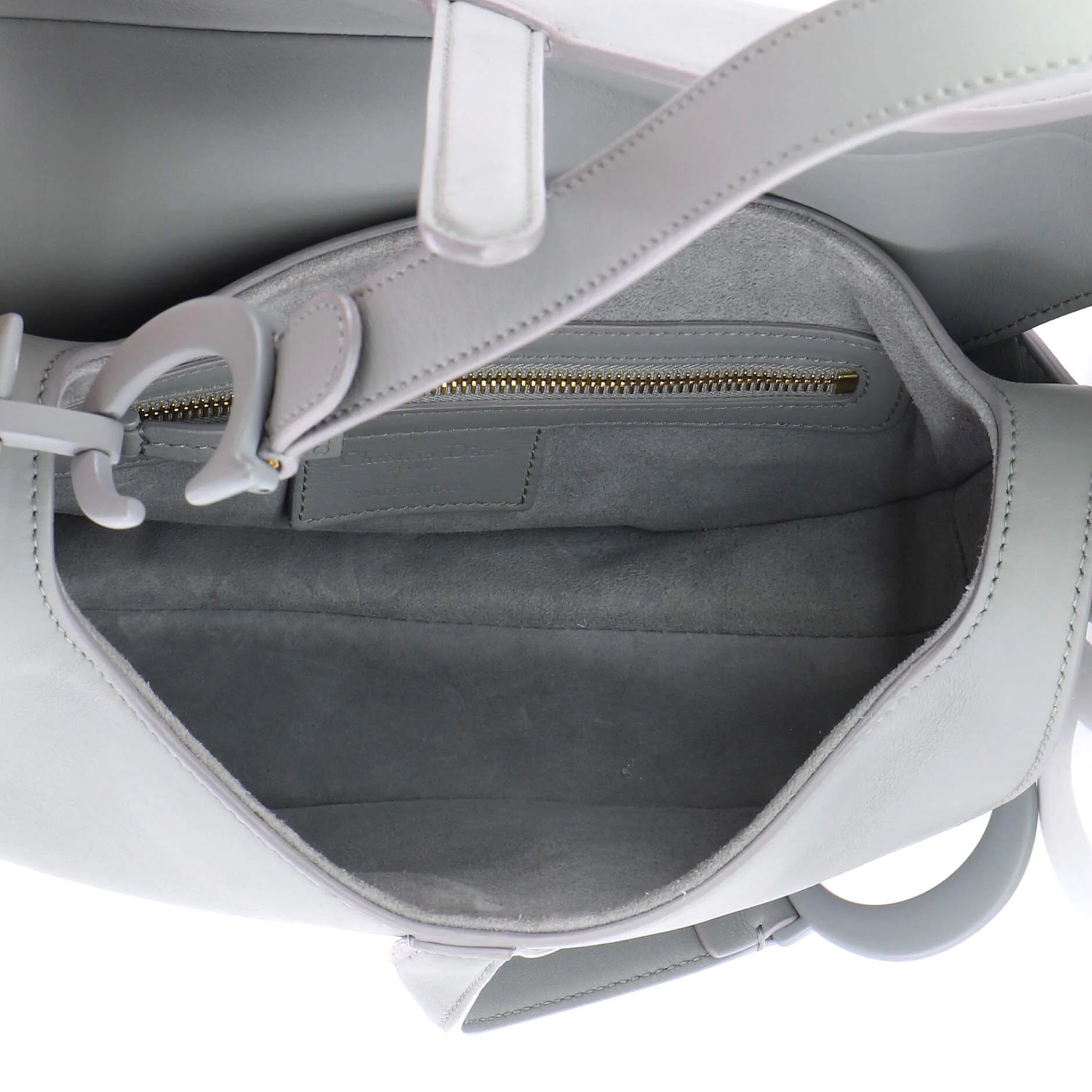 Ultra Matte Saddle Handbag Leather Medium - Image 5
