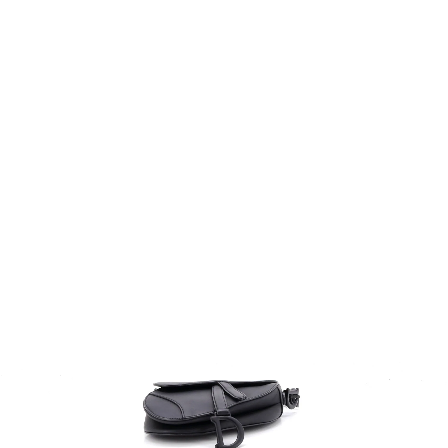 Ultra Matte Saddle Handbag Leather Mini - Image 4