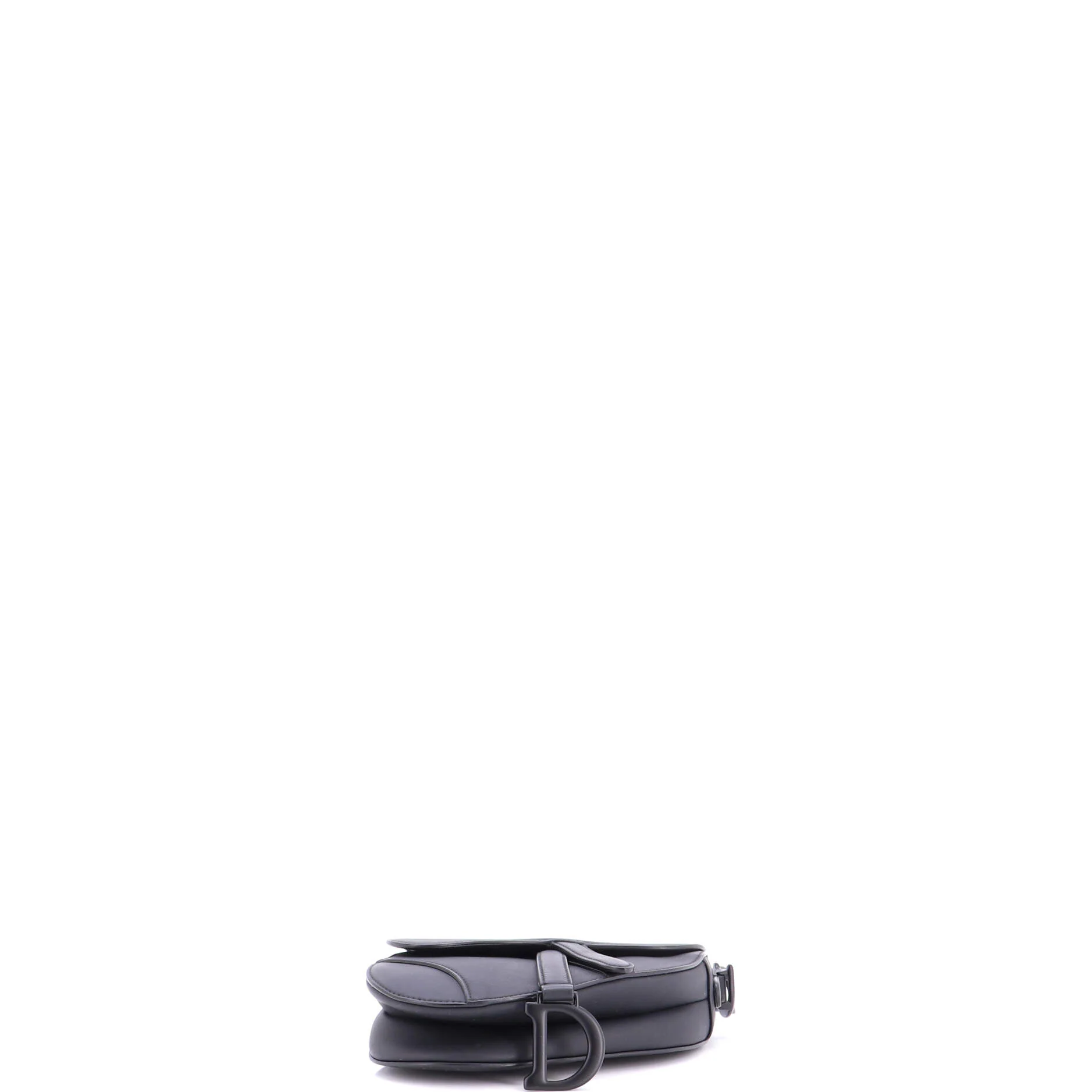 Ultra Matte Saddle Handbag Leather Mini - Image 4