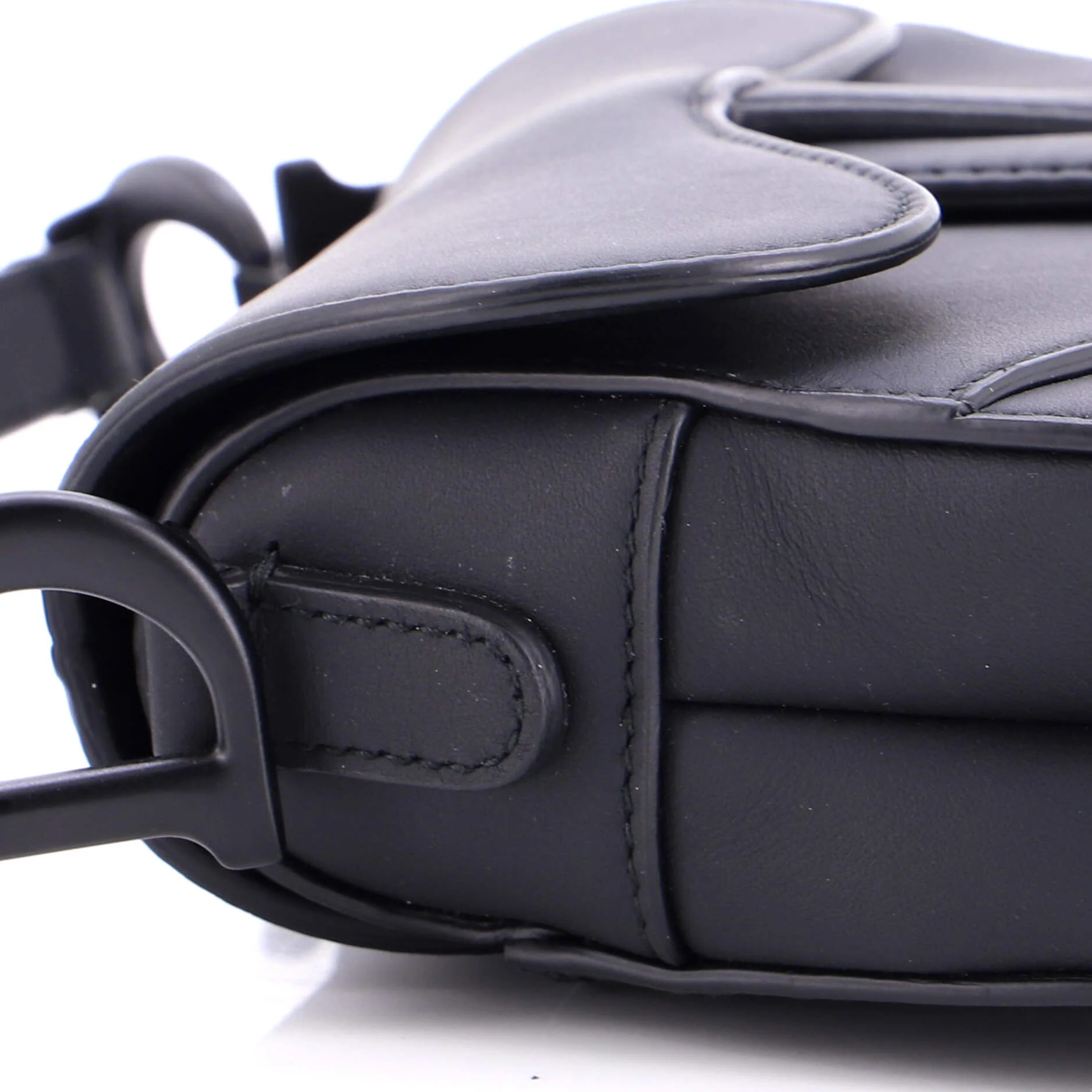 Ultra Matte Saddle Handbag Leather Mini - Image 6