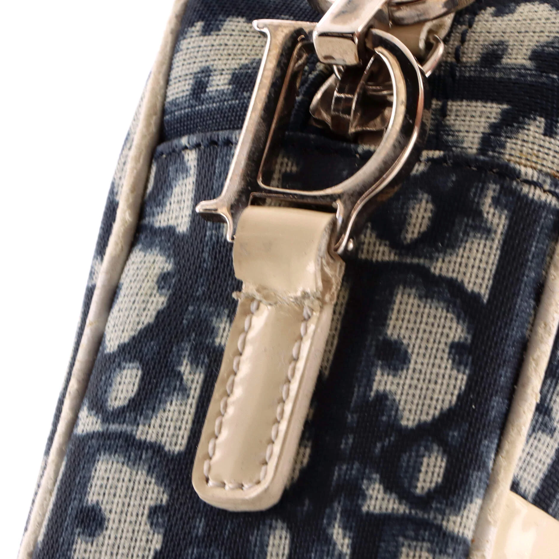 Vintage Crossbody Bag Diorissimo Canvas Medium - Image 6