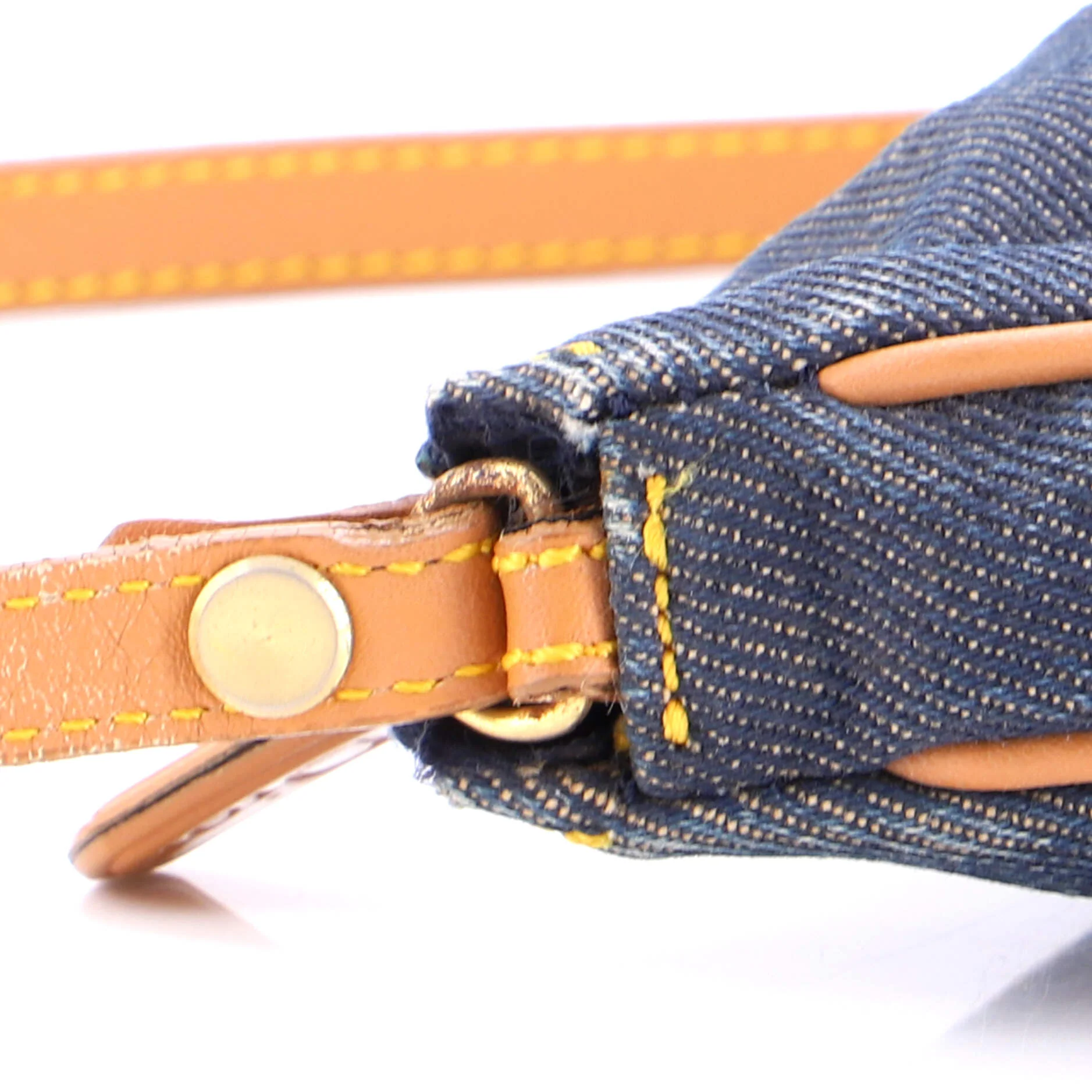 Vintage Saddle Bag Denim Mini - Image 6