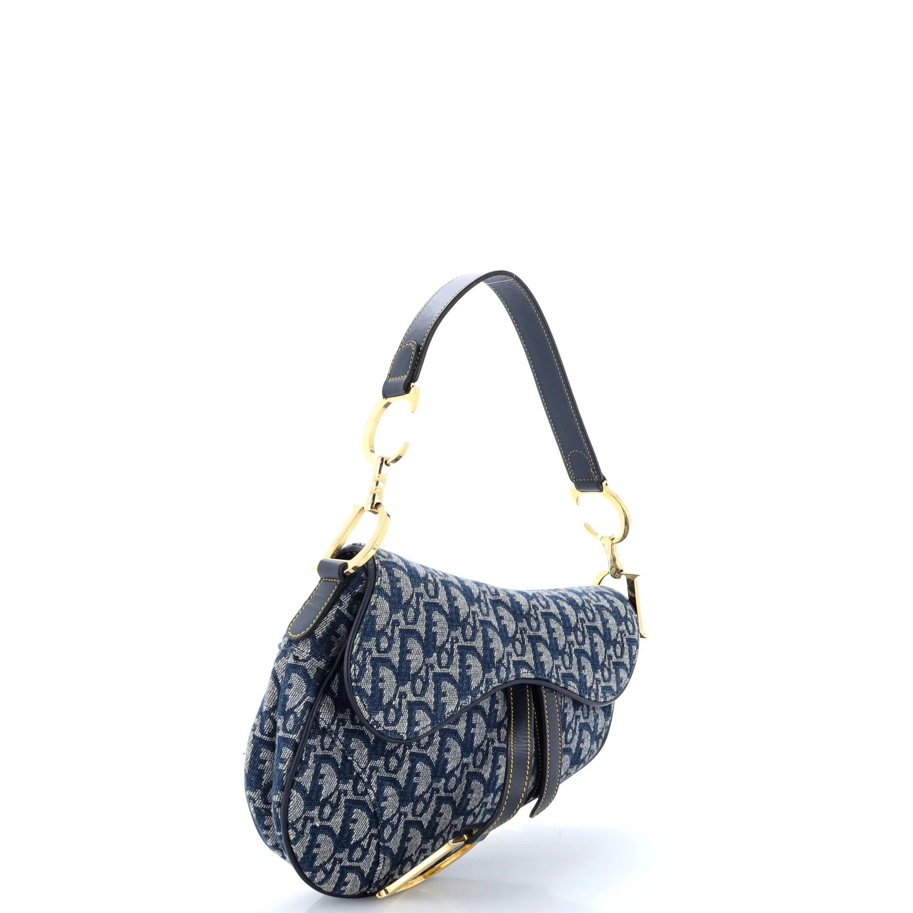 Vintage Saddle Bag Diorissimo Canvas Medium - Image 2