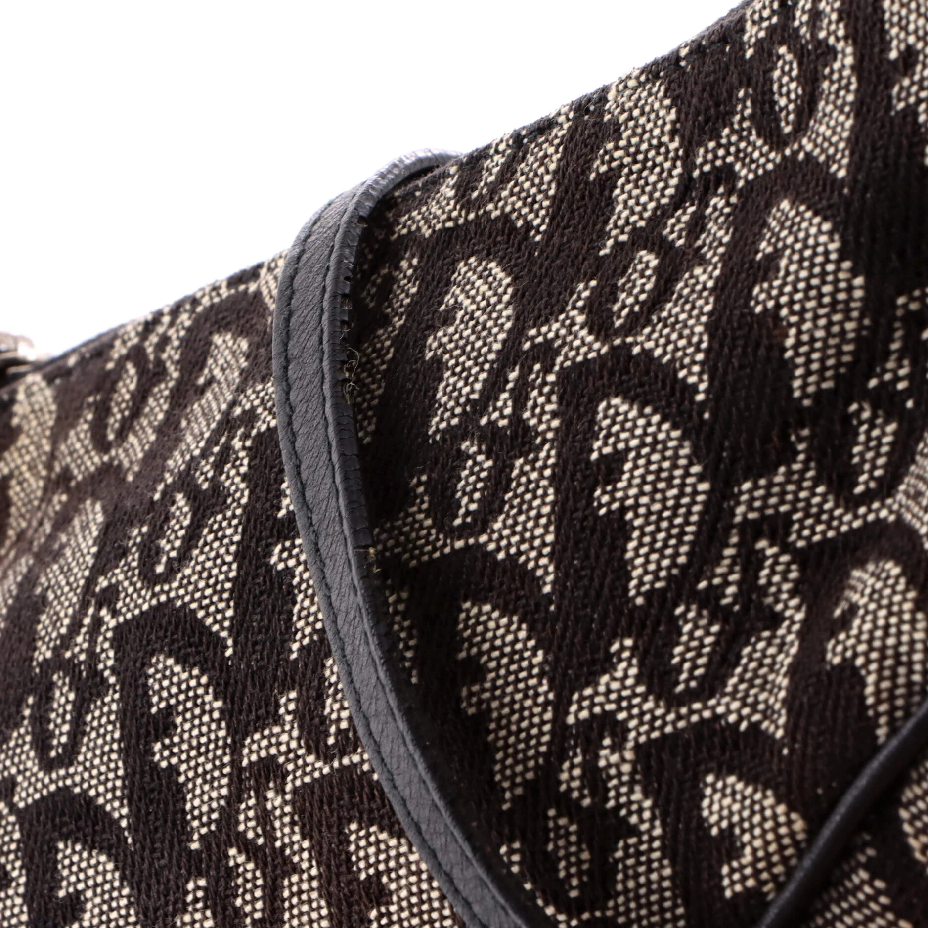 Vintage Saddle Bag Diorissimo Canvas Mini - Image 7