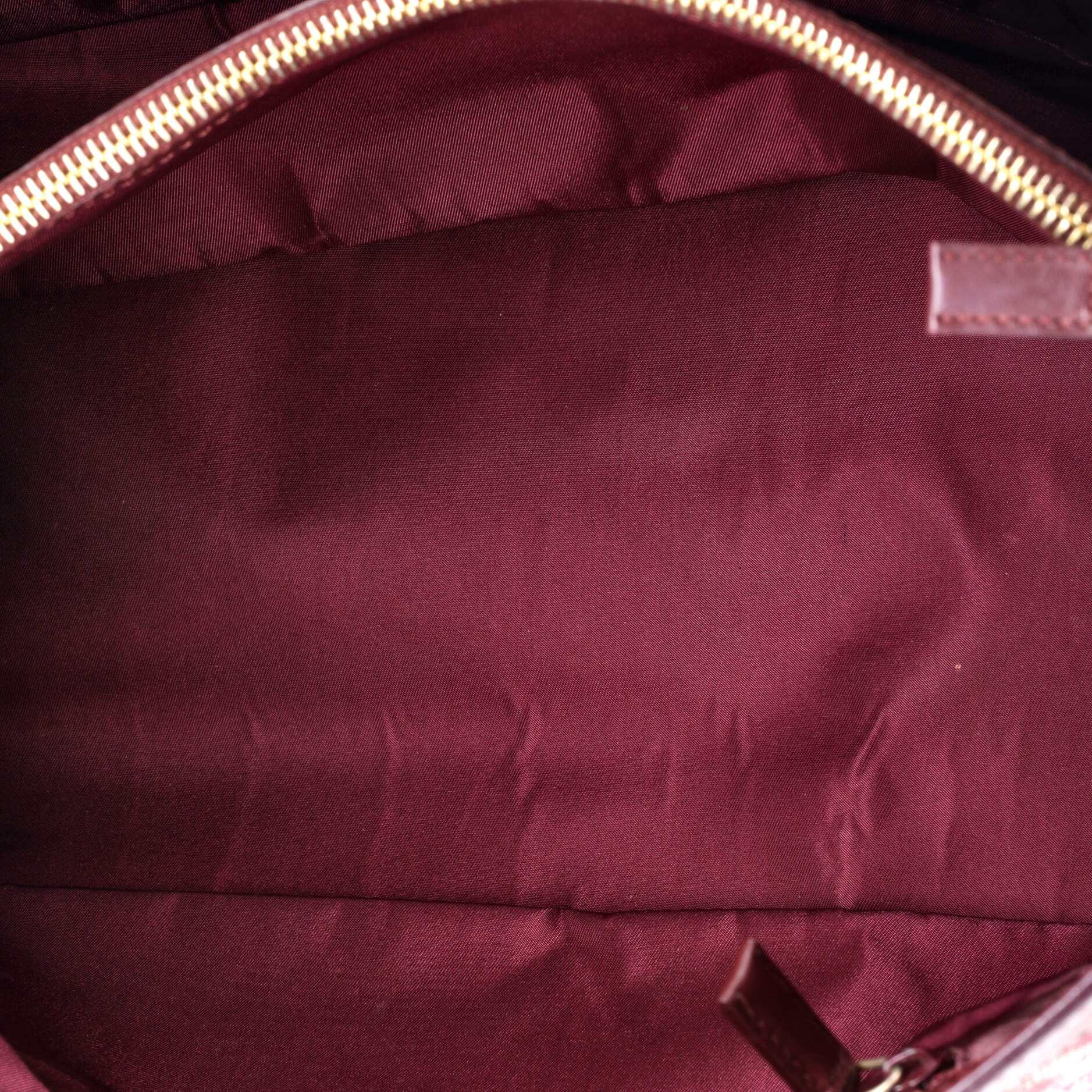 Vintage Trotter Double Pocket Tote Diorissimo Canvas Large - Image 5