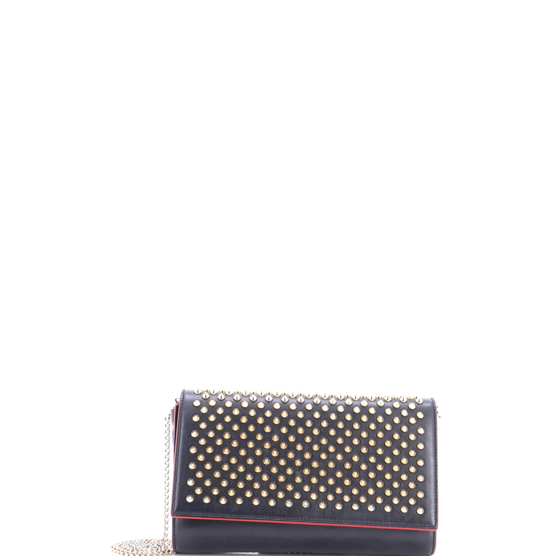 Paloma Clutch Spiked Leather