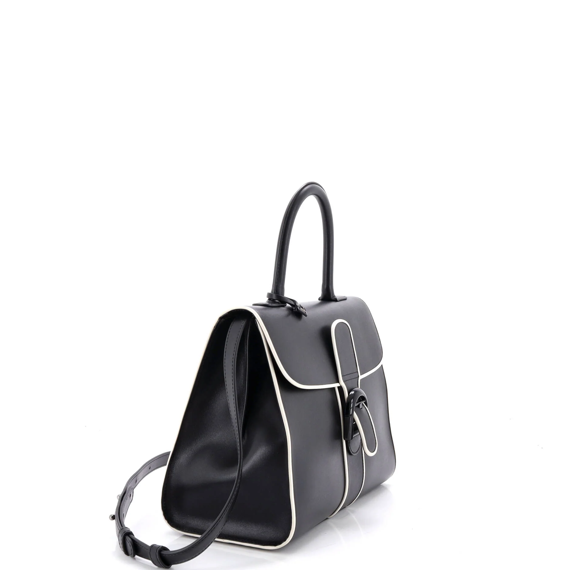 Brillant Top Handle Bag Leather MM - Image 3